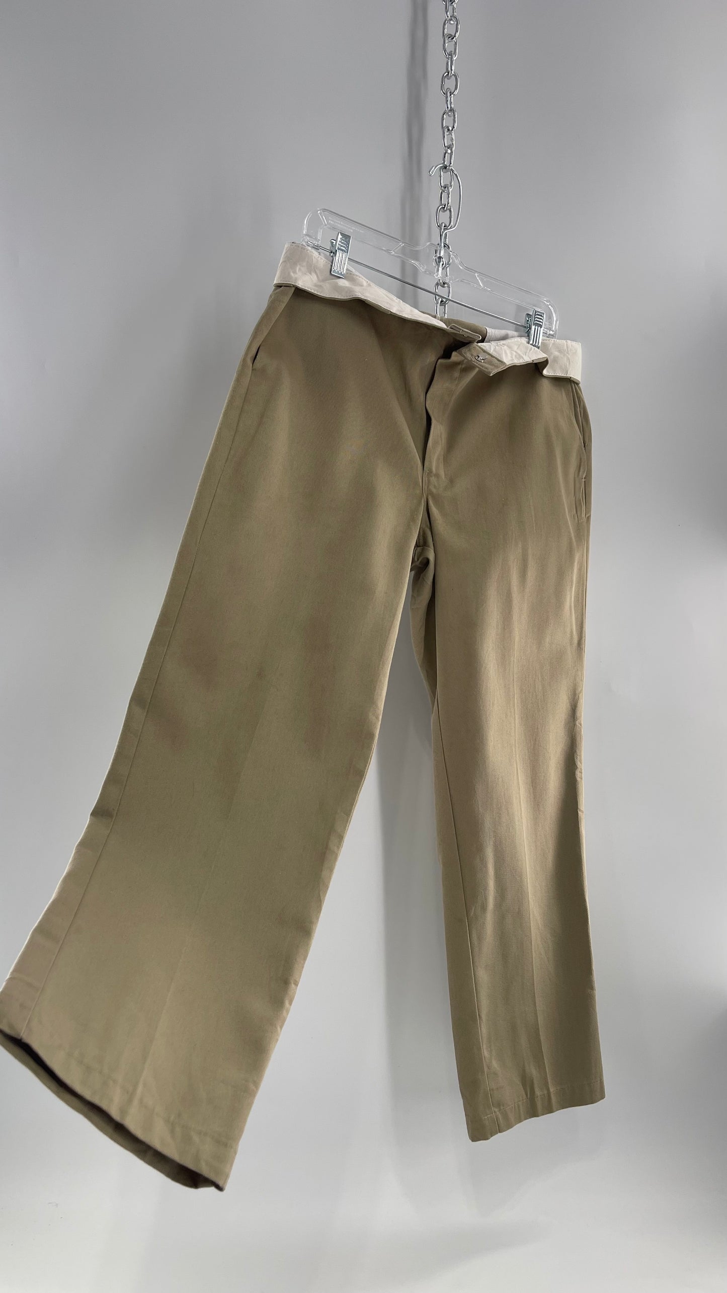 Urban Outfitters Urban Renewal Khaki Trouser (32)