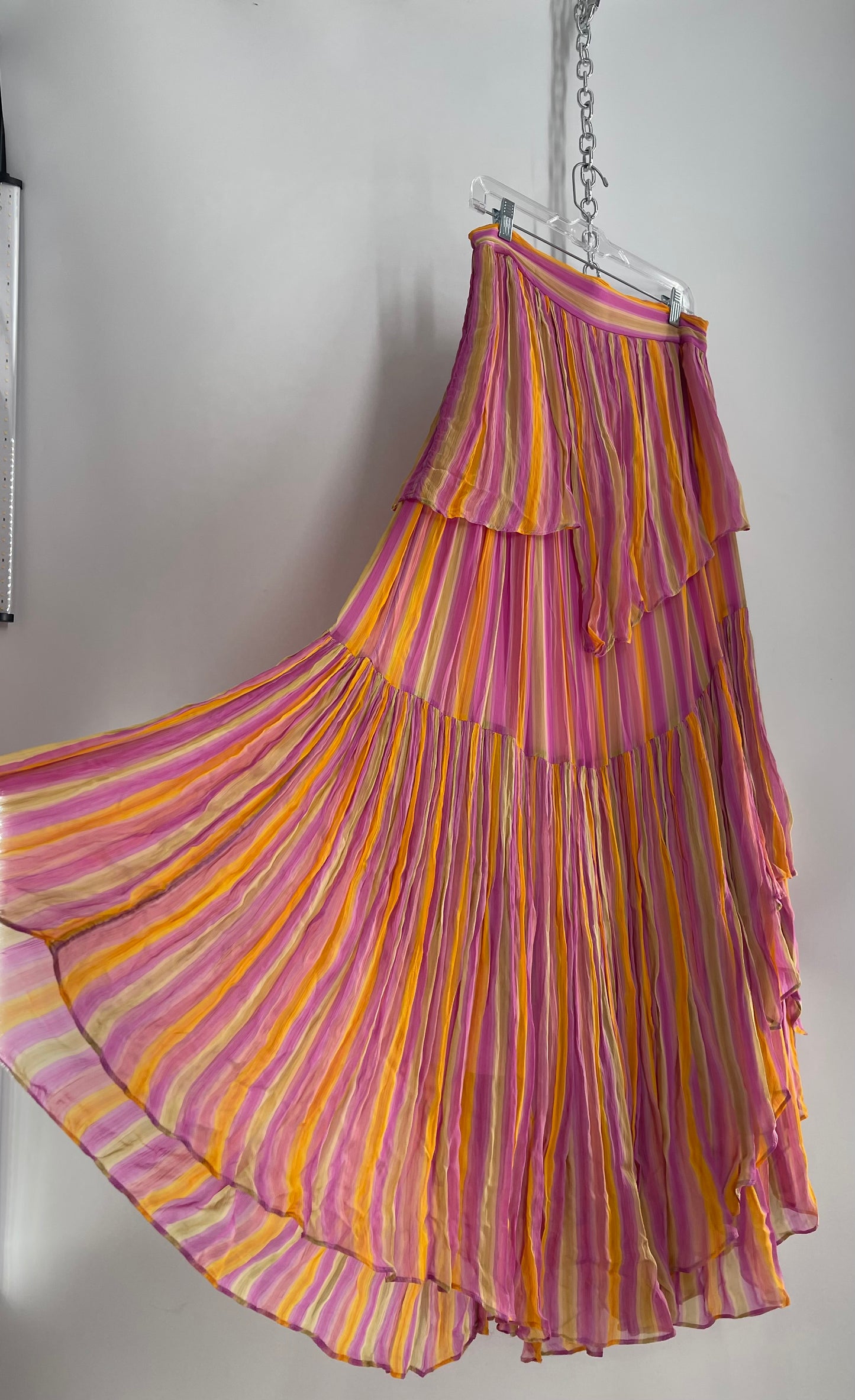 Free People Crimped Striped Voluminous Maxi Skirt (12)
