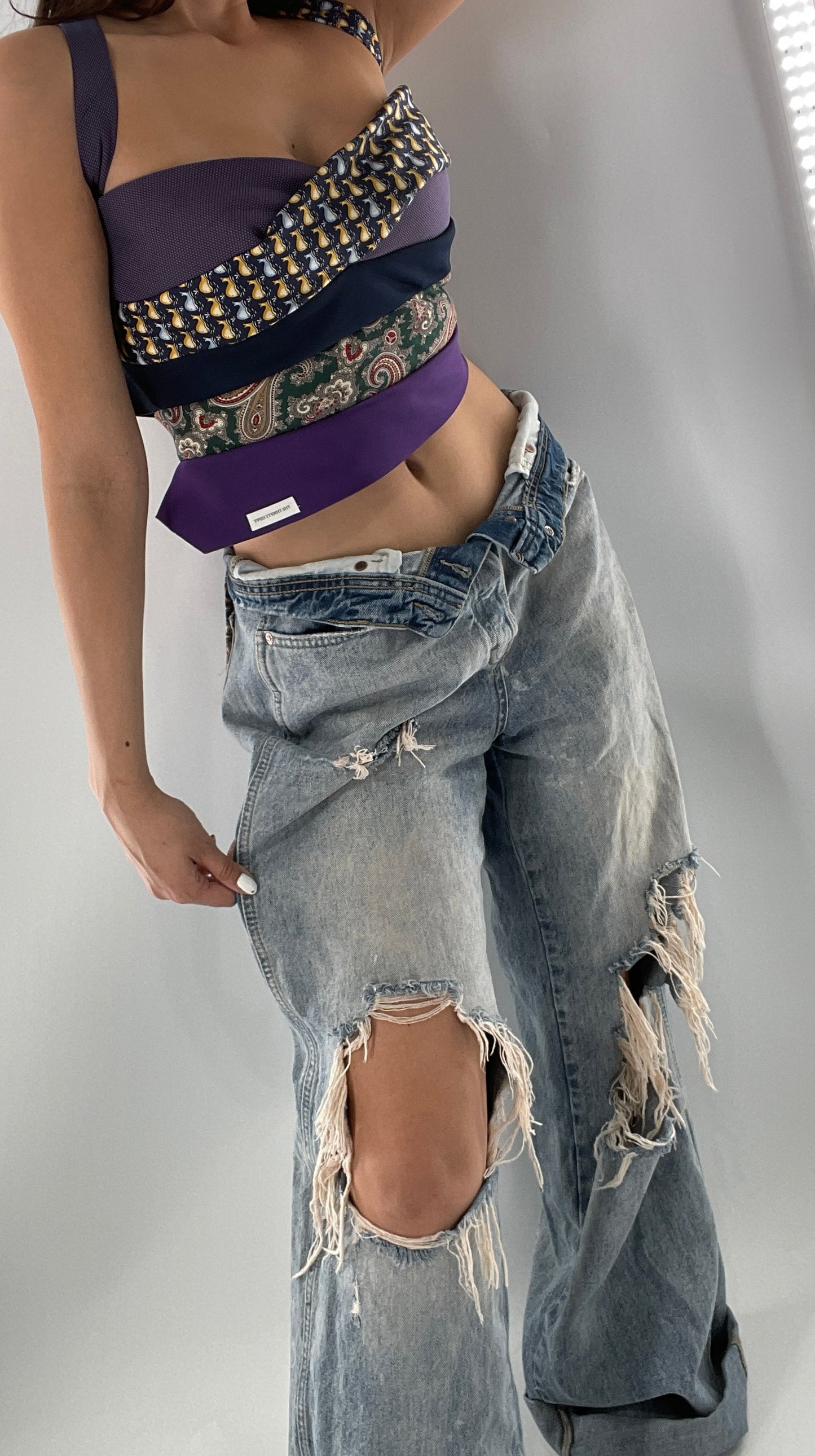 All Tied Up Custom Handmade Top (One Size)