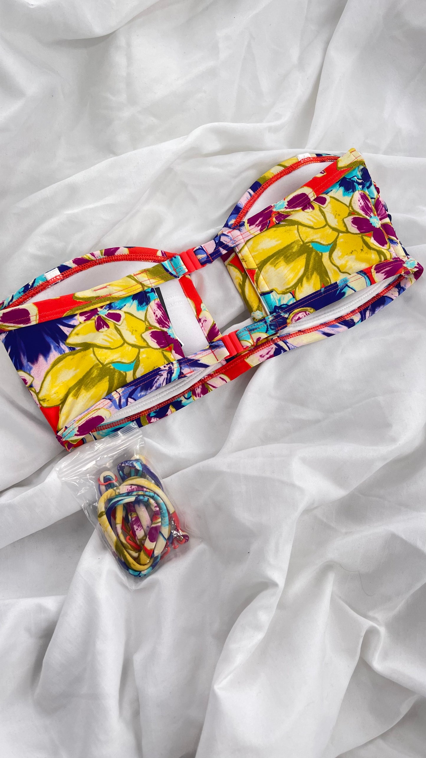 Urban Outfitters Out From Under Tropical Floral Swim Top (Small)