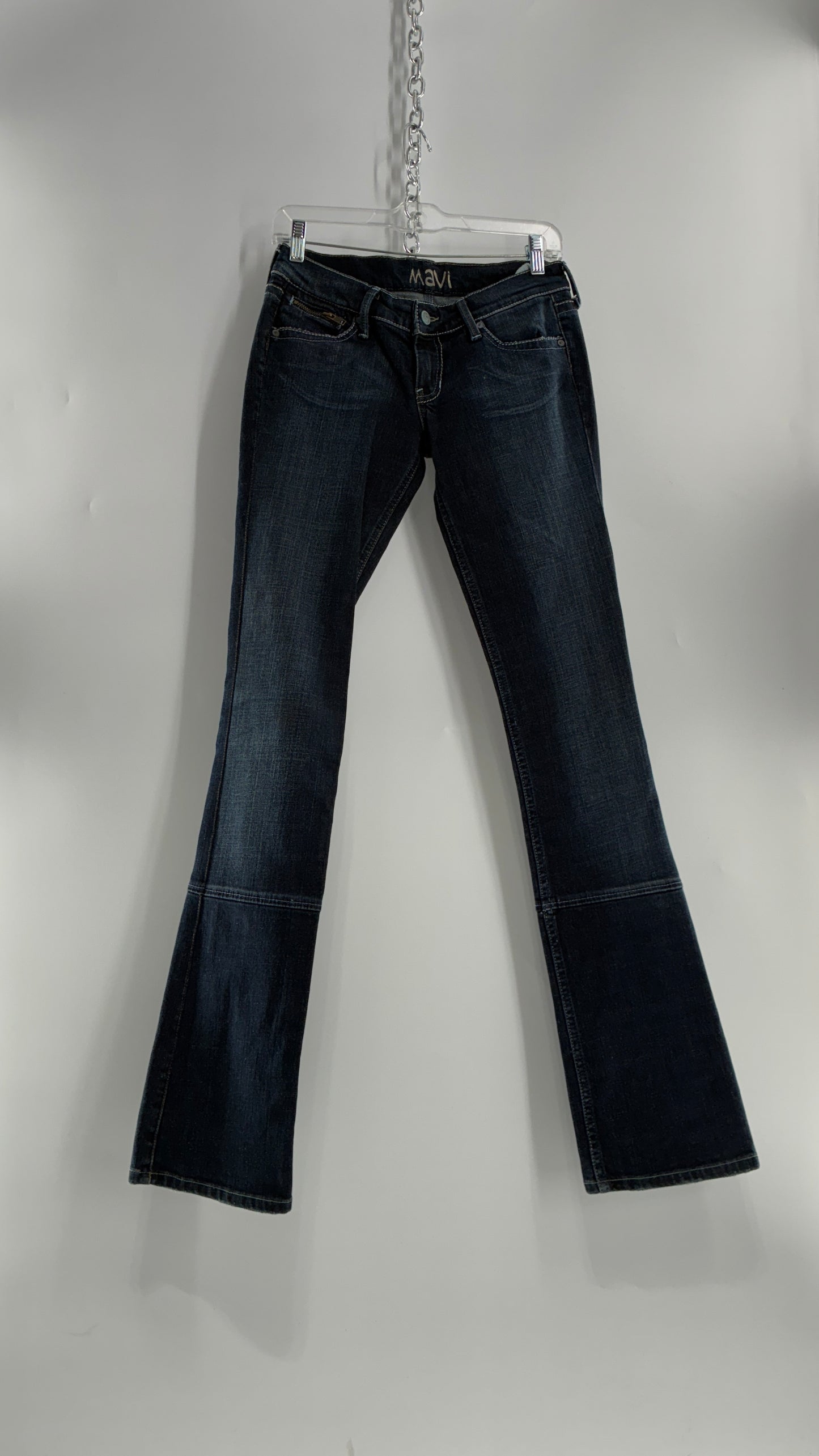 Vintage Mavi Low Rise Jeans with Zippered Bum and Ankle Details (25)