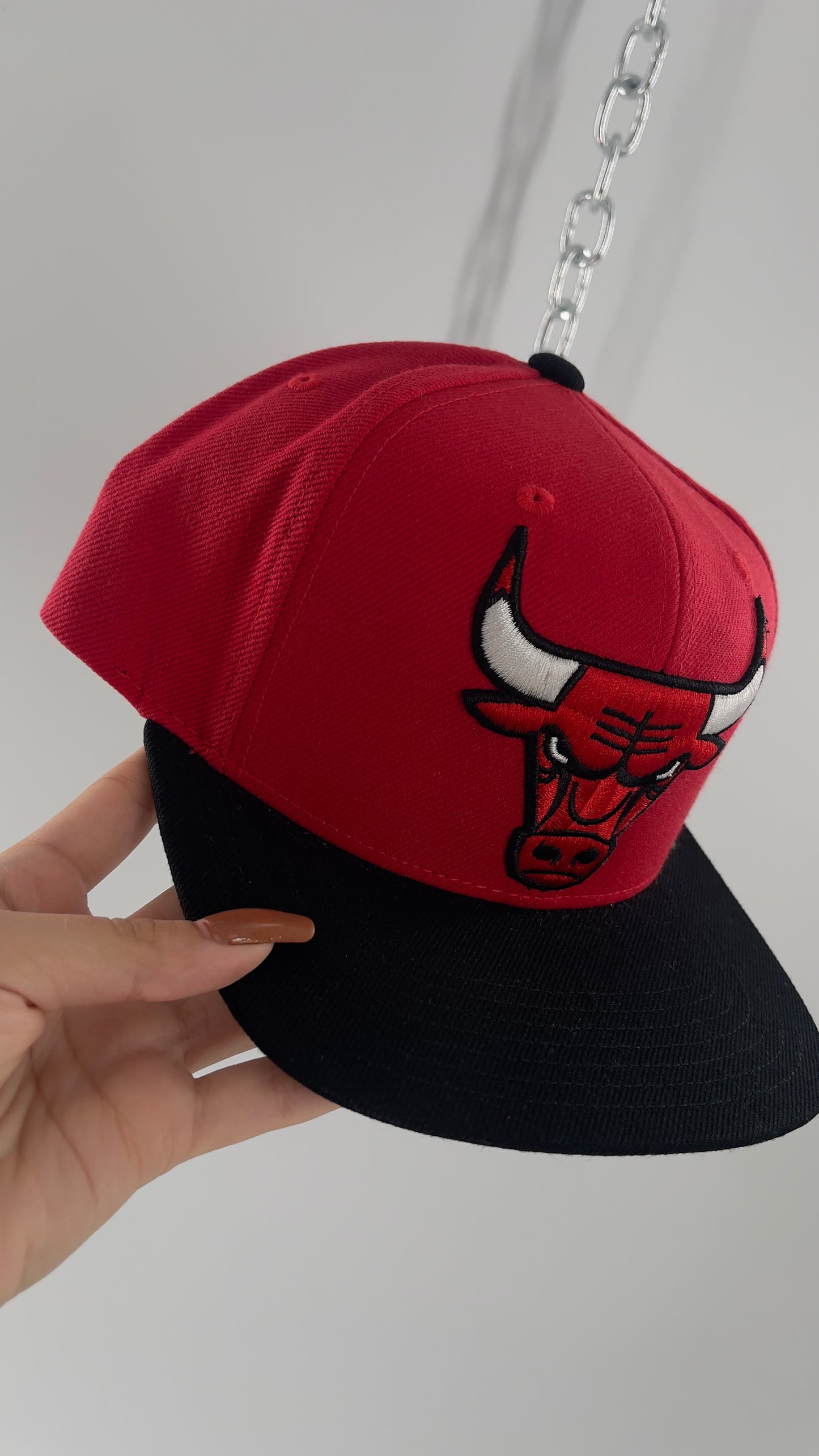 Mitchell and Ness Chicago Bulls Embroidered Snap Back