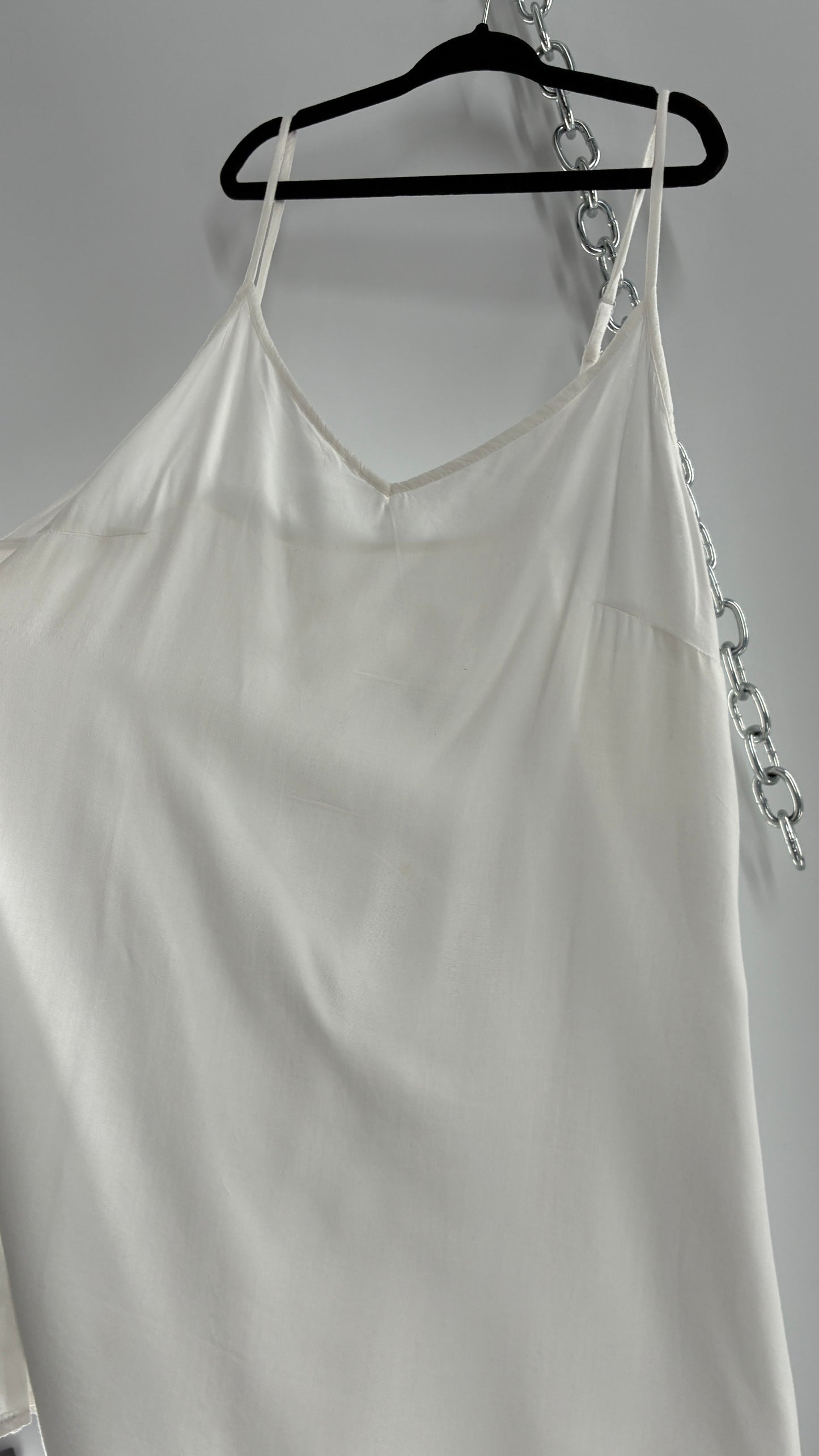White Slip Dress (8/Medium)