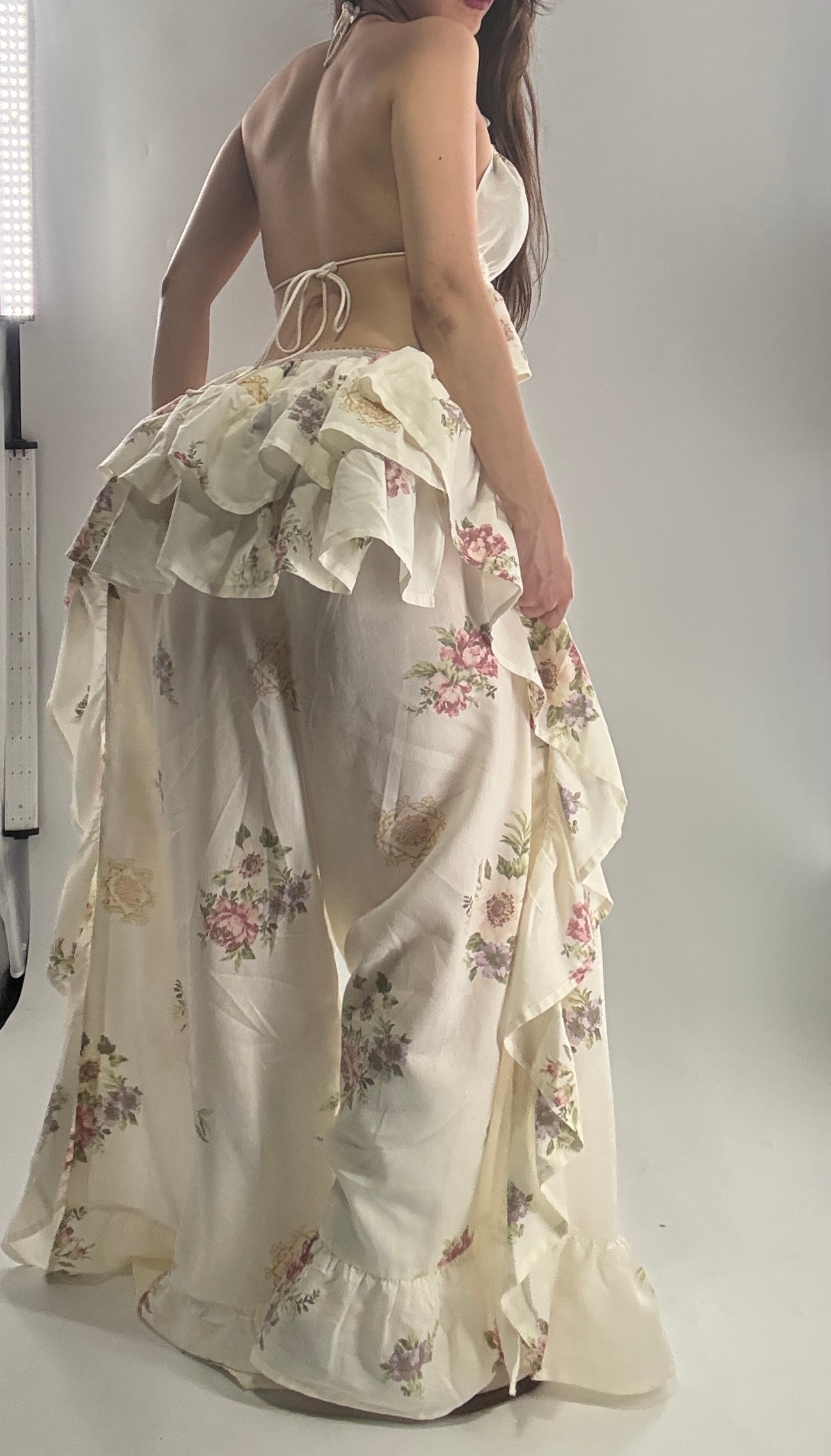 Vintage Handmade Floral Two Piece Set (XS-XL)