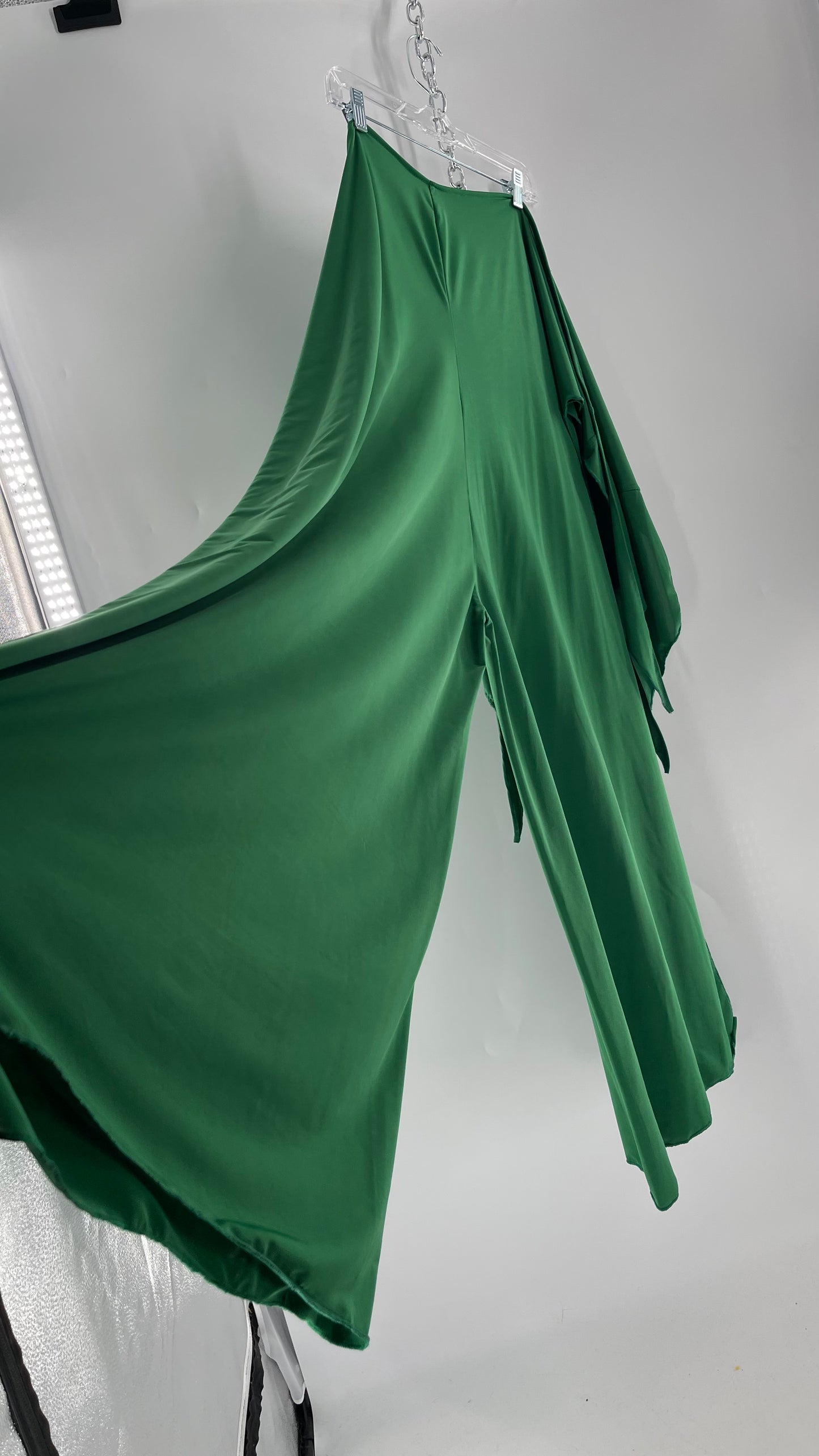 Handmade 9 in 1 Kelly Green Lycra Jumpsuit (One Size) •AS SEEN ON TIKTOK•
