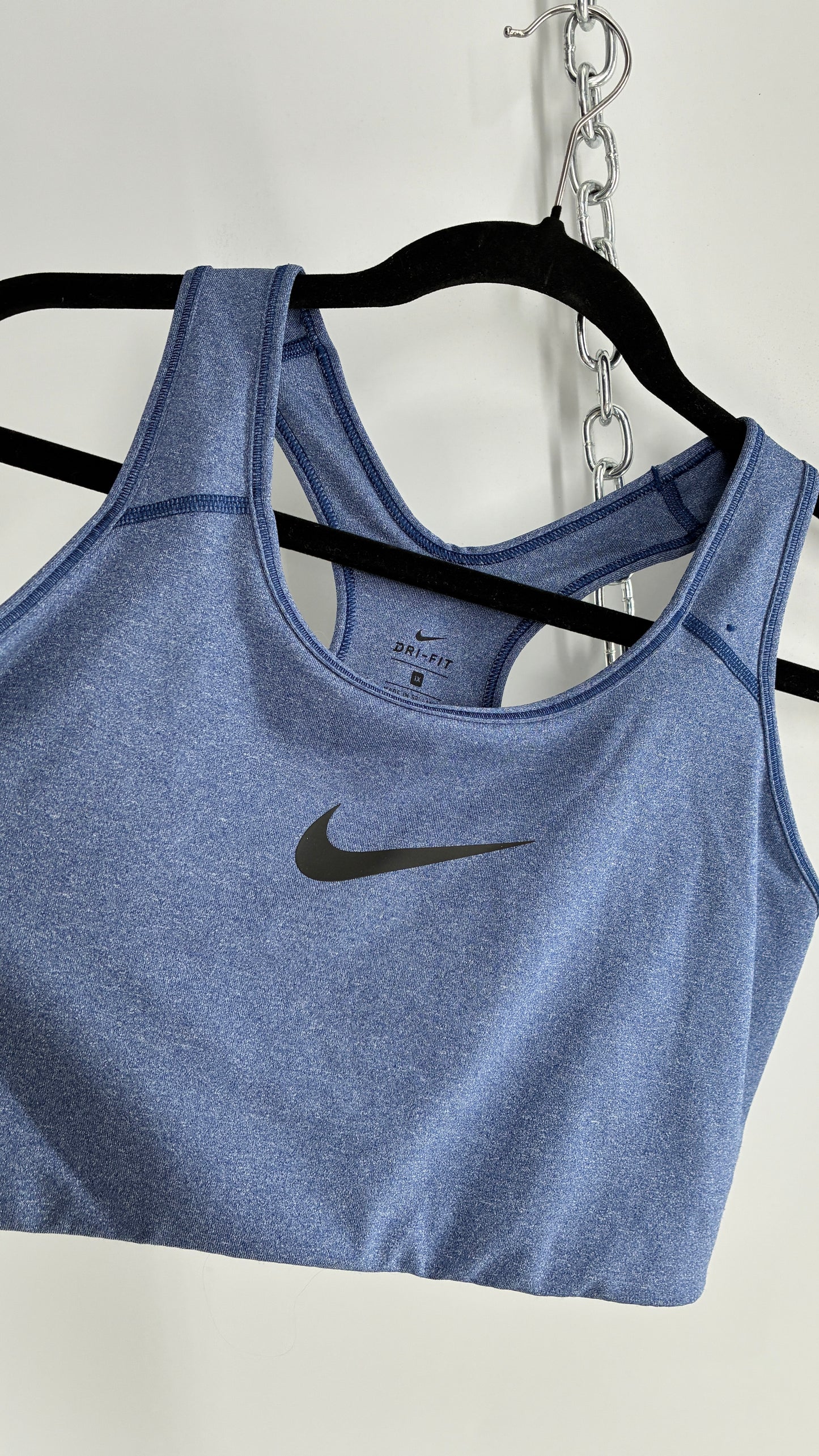NIKE Blue Sports Bra (XL)