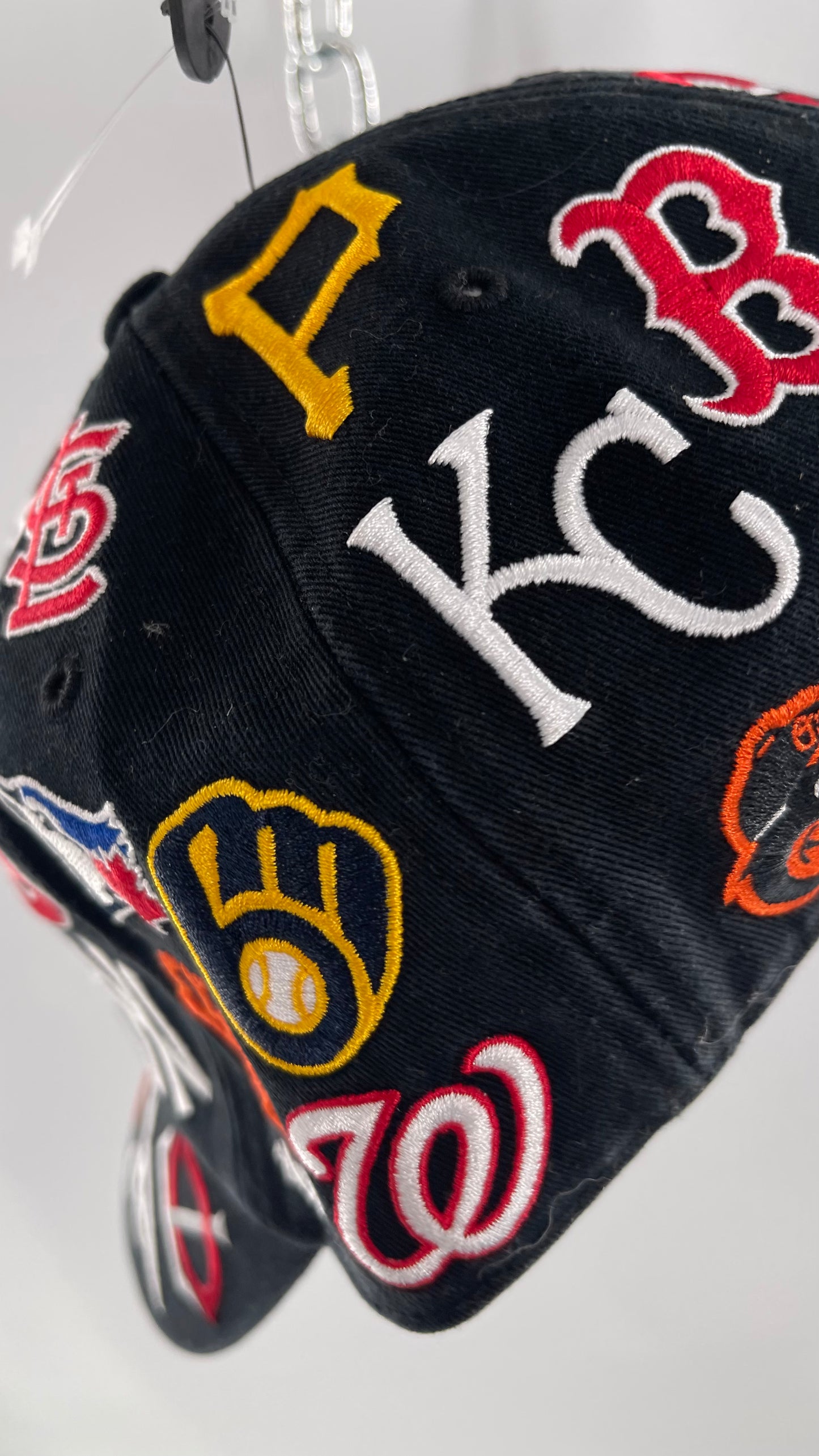 MLB Black Logo Baseball Hat