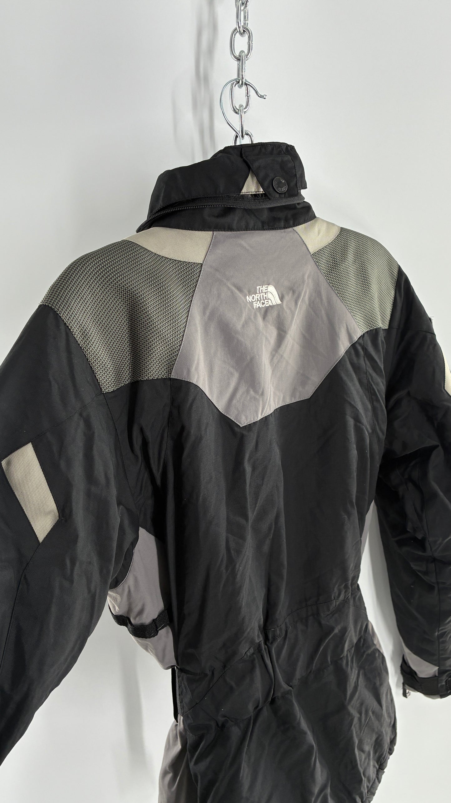 Vintage The North Face Steep Tech Women’s Waist Cinching Belted Ski Style Jacket (Medium)
