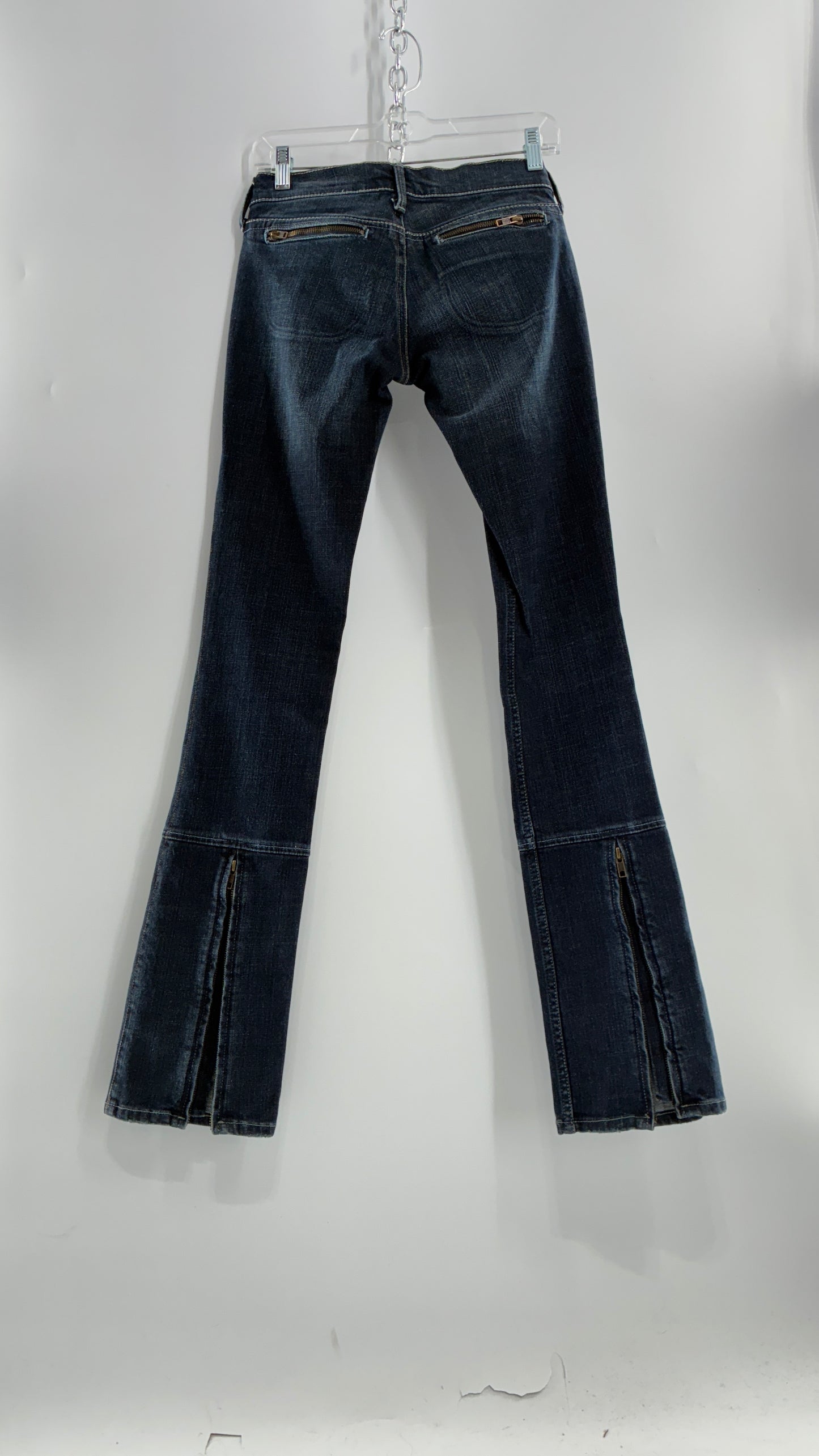 Vintage Mavi Low Rise Jeans with Zippered Bum and Ankle Details (25)