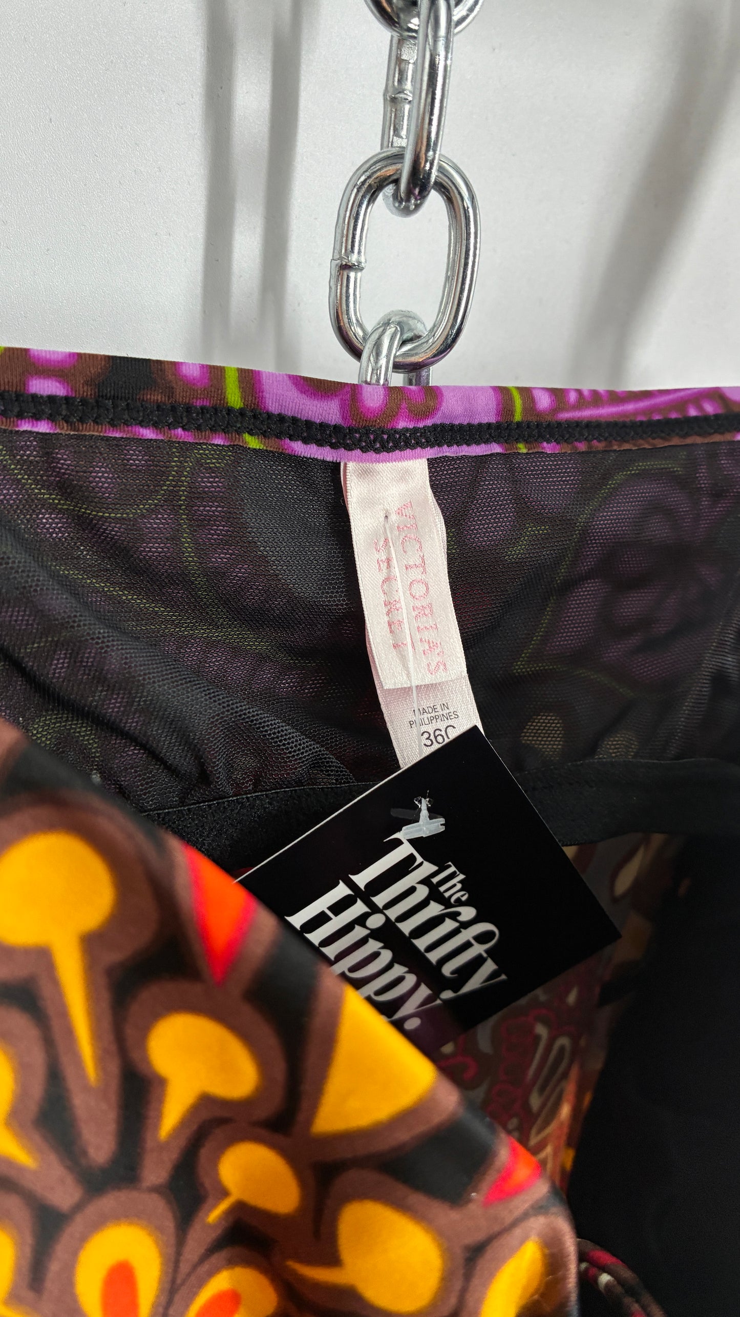 Vintage Victoria’s Secret Tankini Set with Built-In Underwire (36C, L)