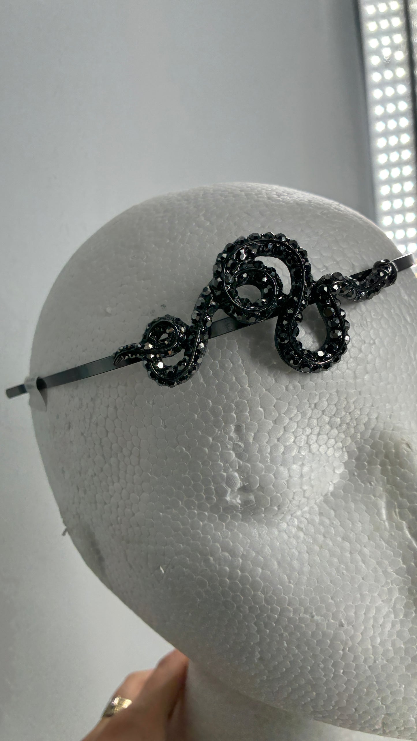 Free People Rhinestone Snake Headband