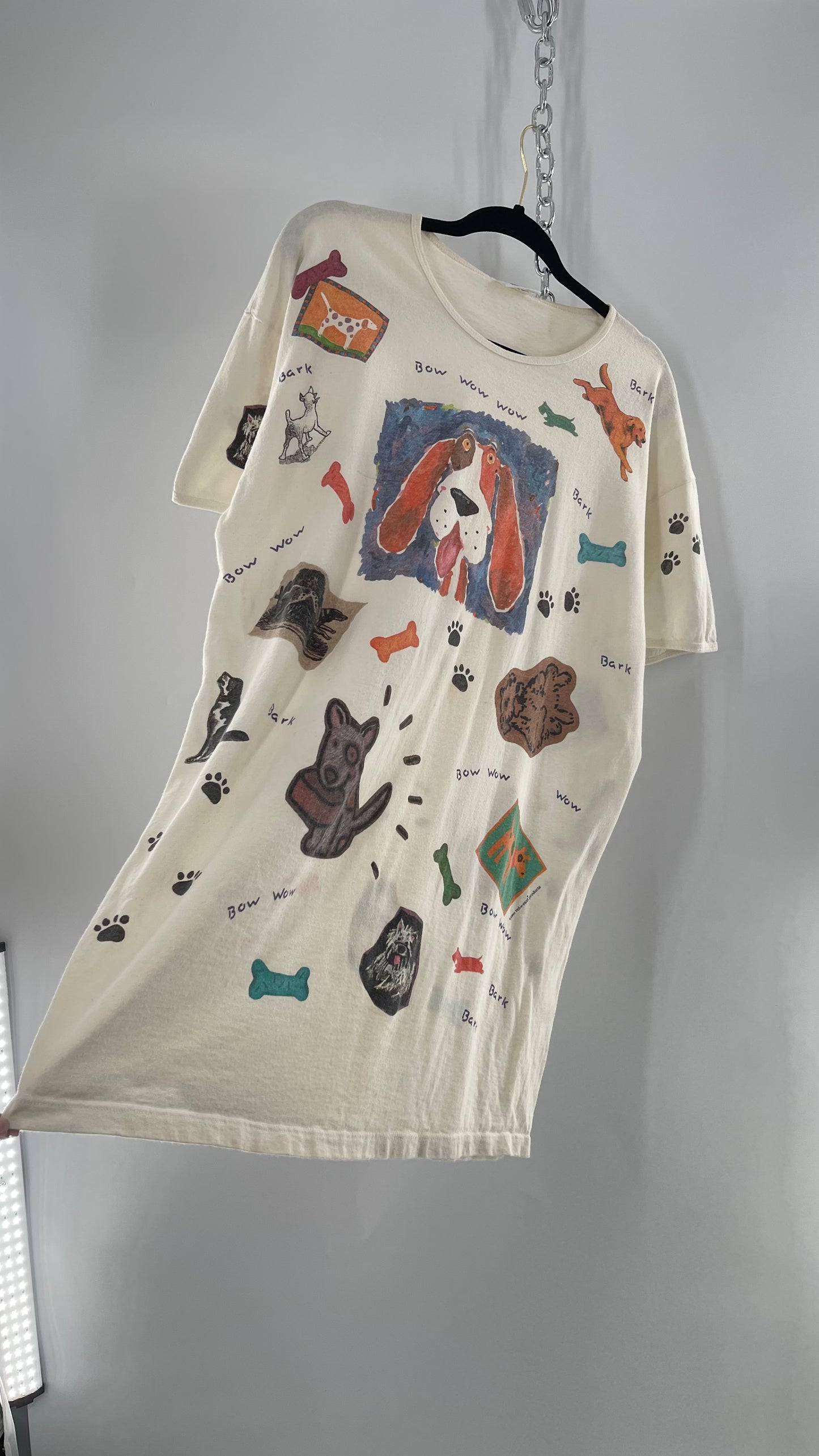 Vintage Bow Wow Oversized Graphic T (XXL)