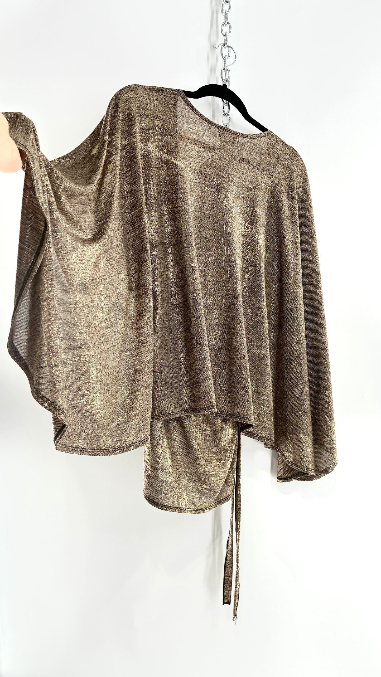 Free People Multi Metal Tone Cape (One Size)