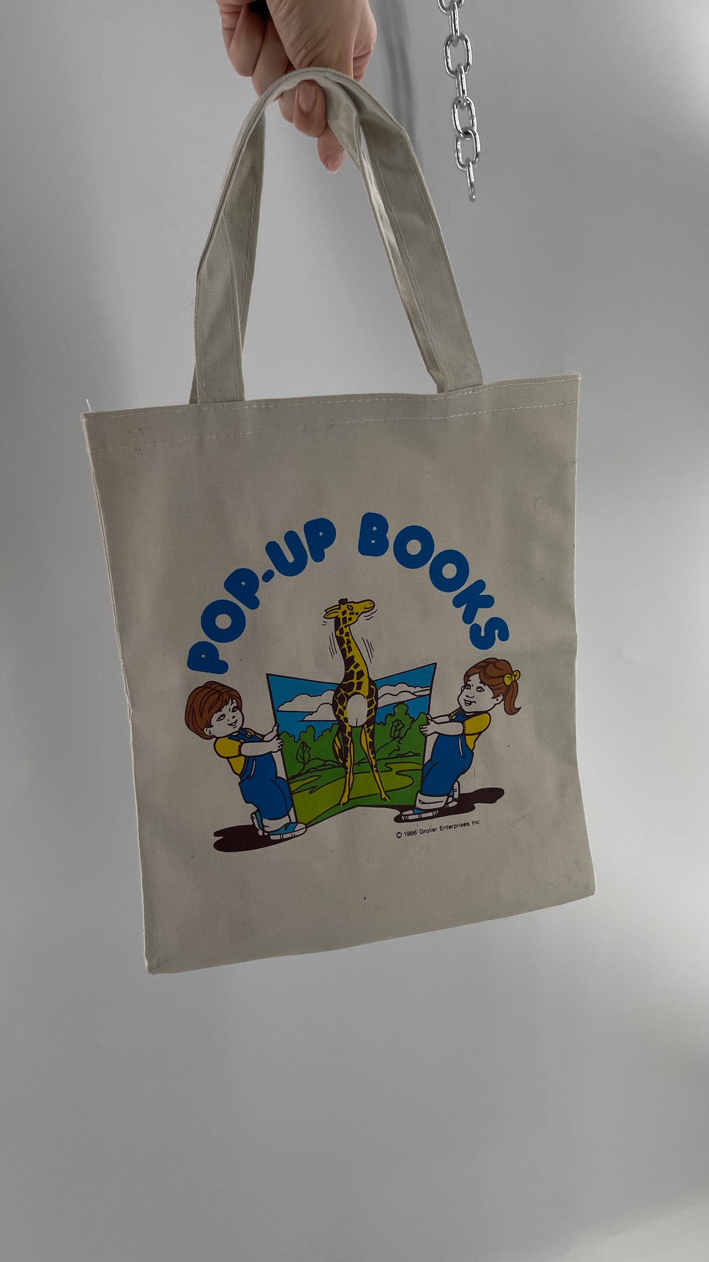 1986 Pop Up Books Mini Tote