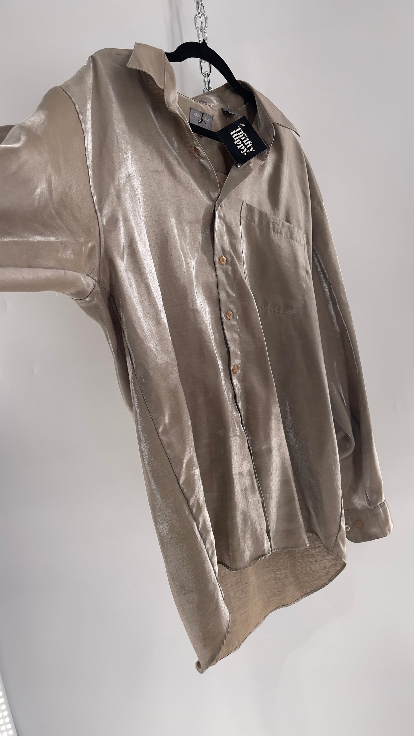 Jordan Craig Molten Metal Button Up (XXL)