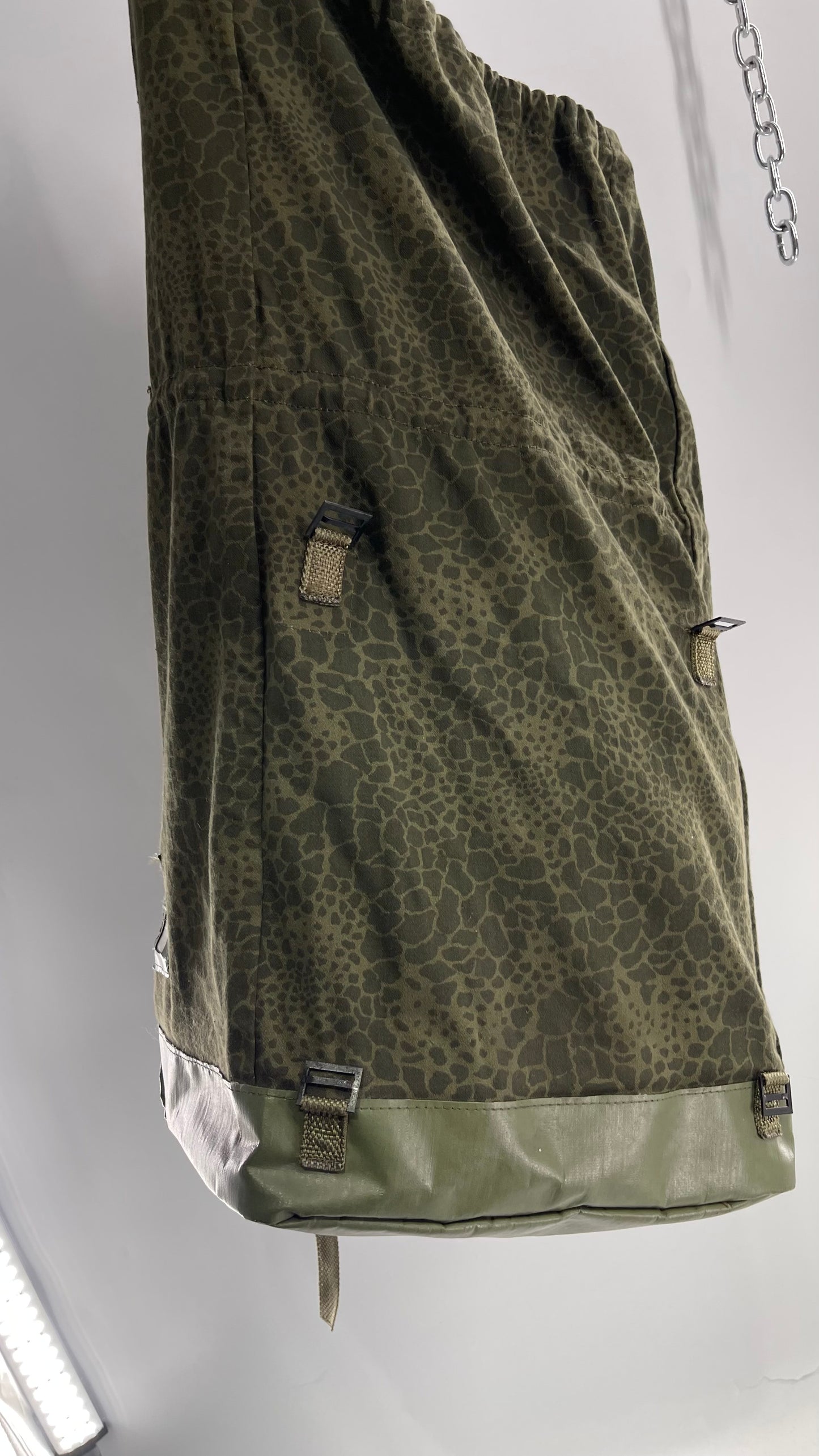 Urban Outfitters Army Green Huge Laundry/Luggage Style Bag with Tags Attached