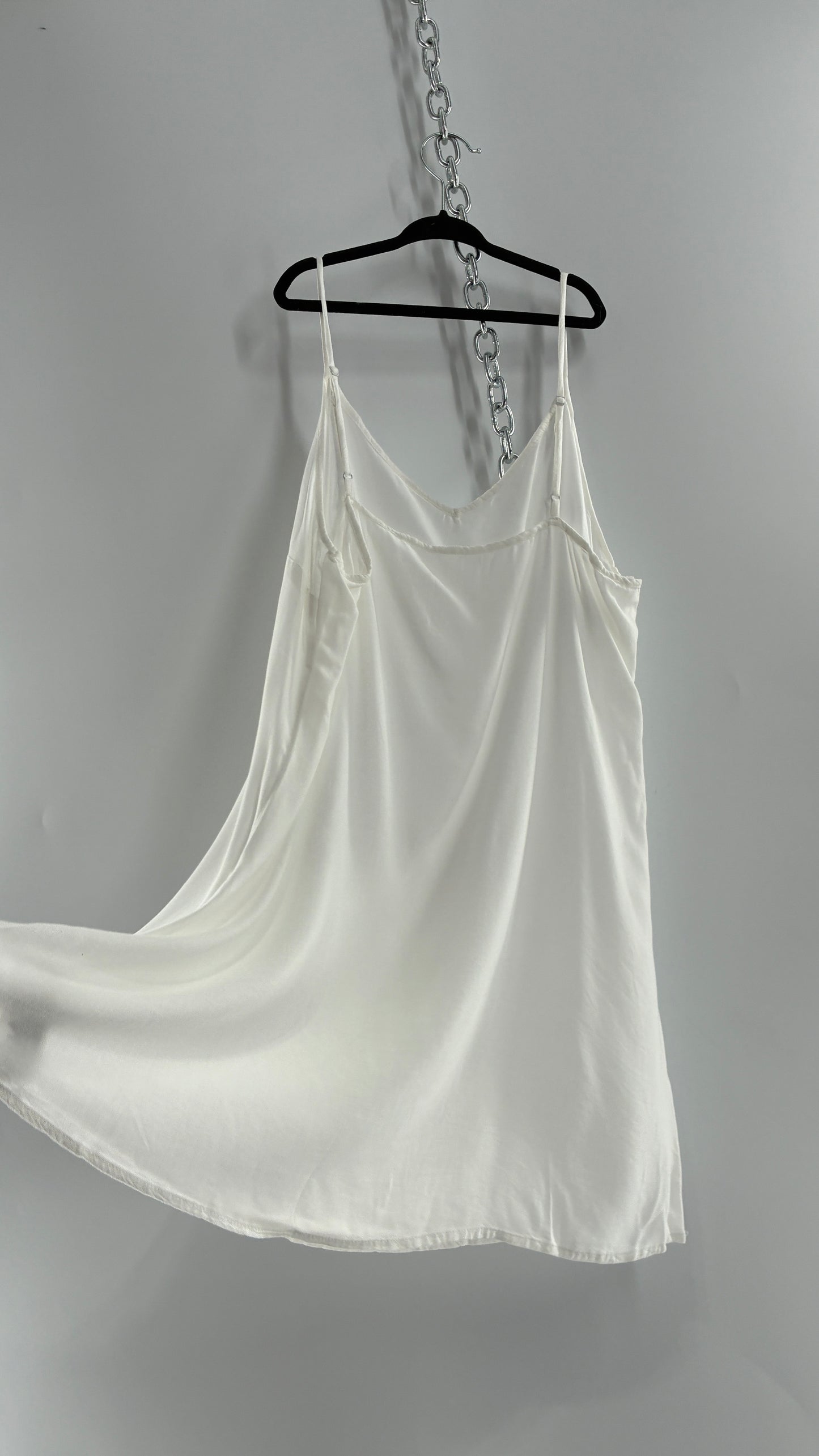 White Slip Dress (8/Medium)