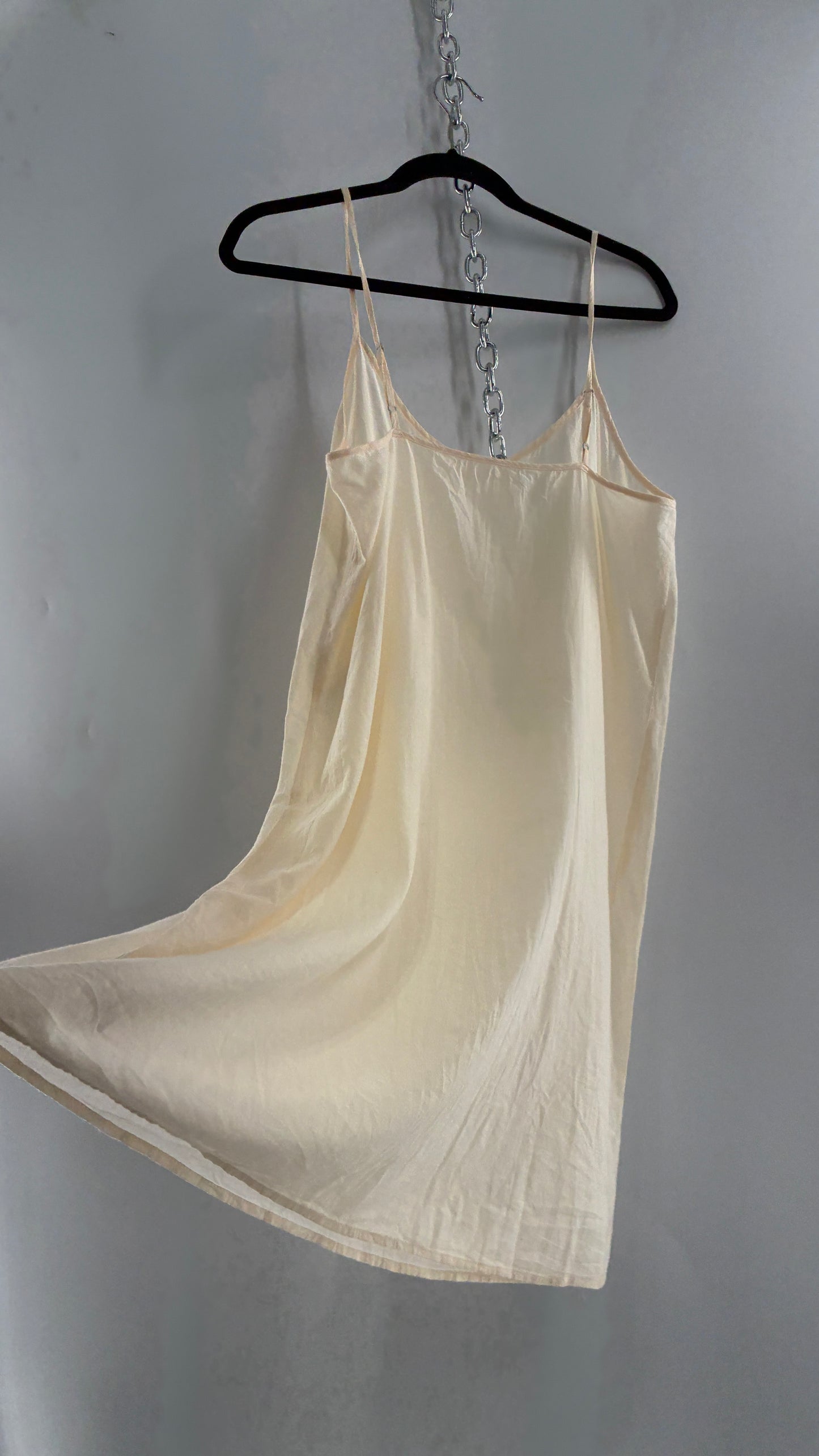 Off White Slip Dress (S/M)