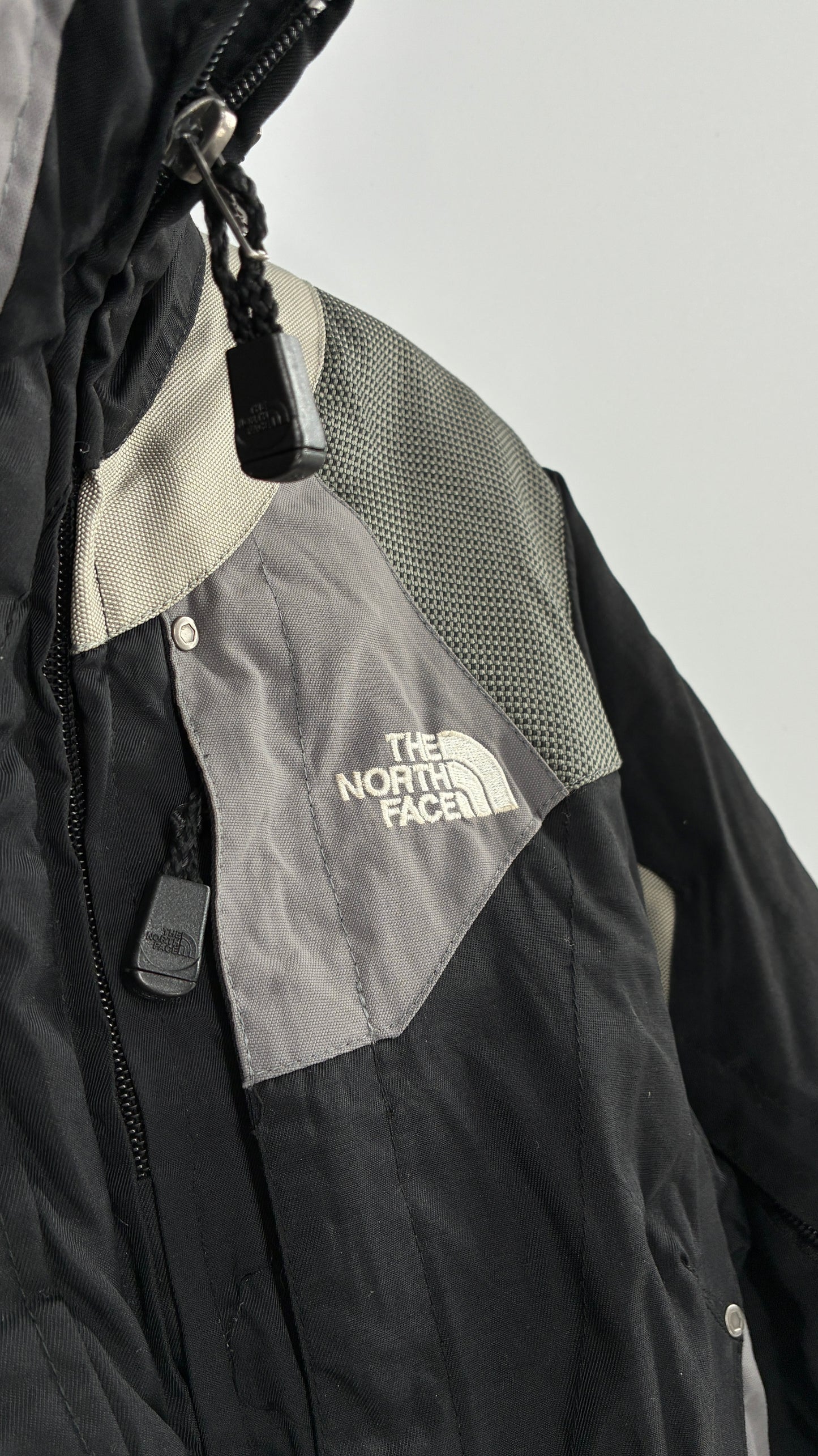 Vintage The North Face Steep Tech Women’s Waist Cinching Belted Ski Style Jacket (Medium)