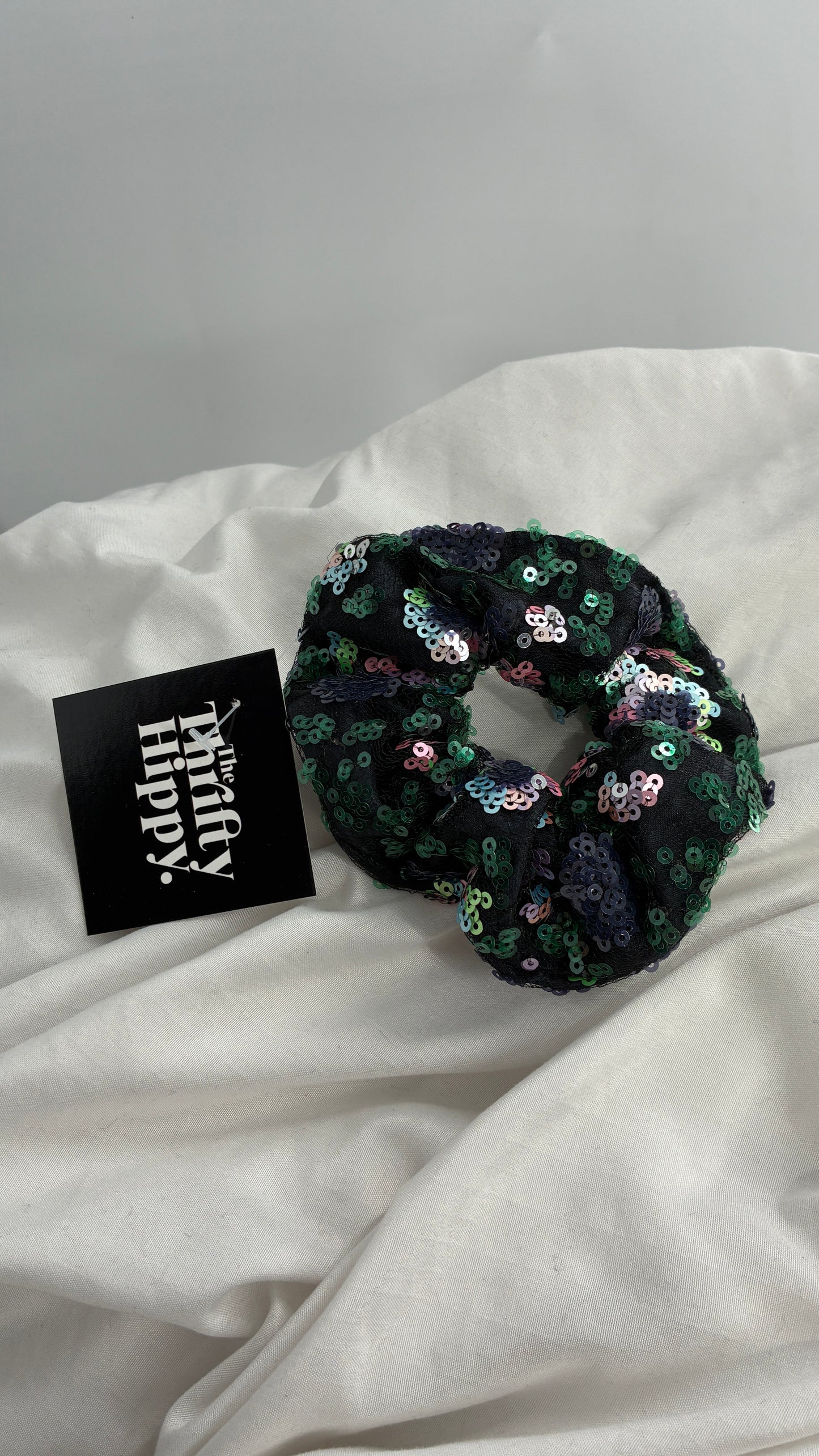 Free People Sequin Scrunchie