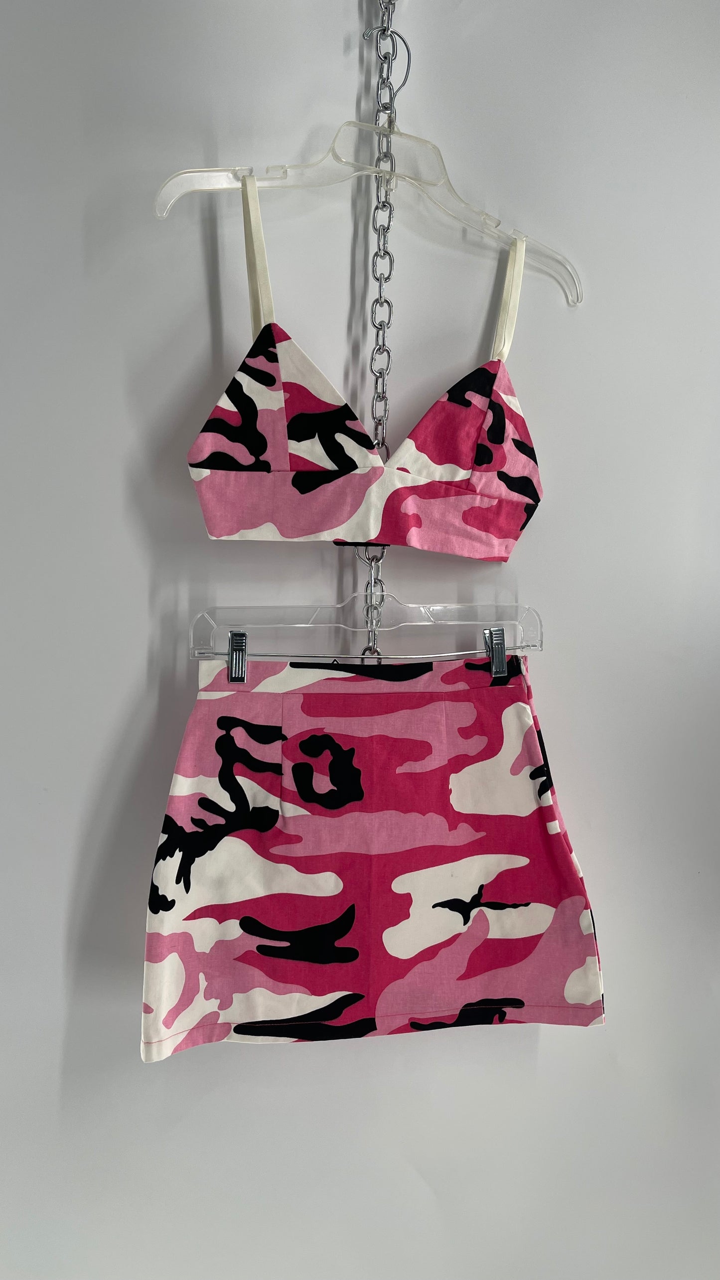 Pink Camouflage 2pc Set (Small)