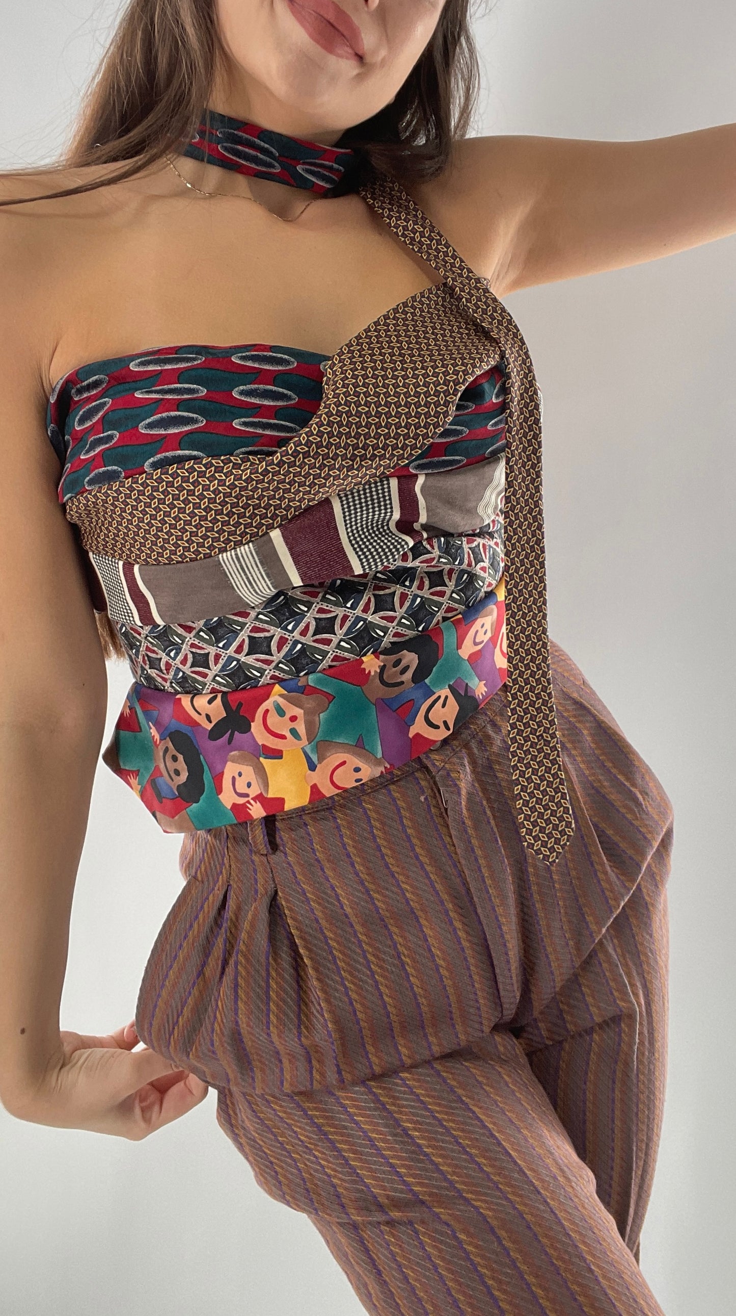 All Tied Up Custom Handmade Top (One Size)