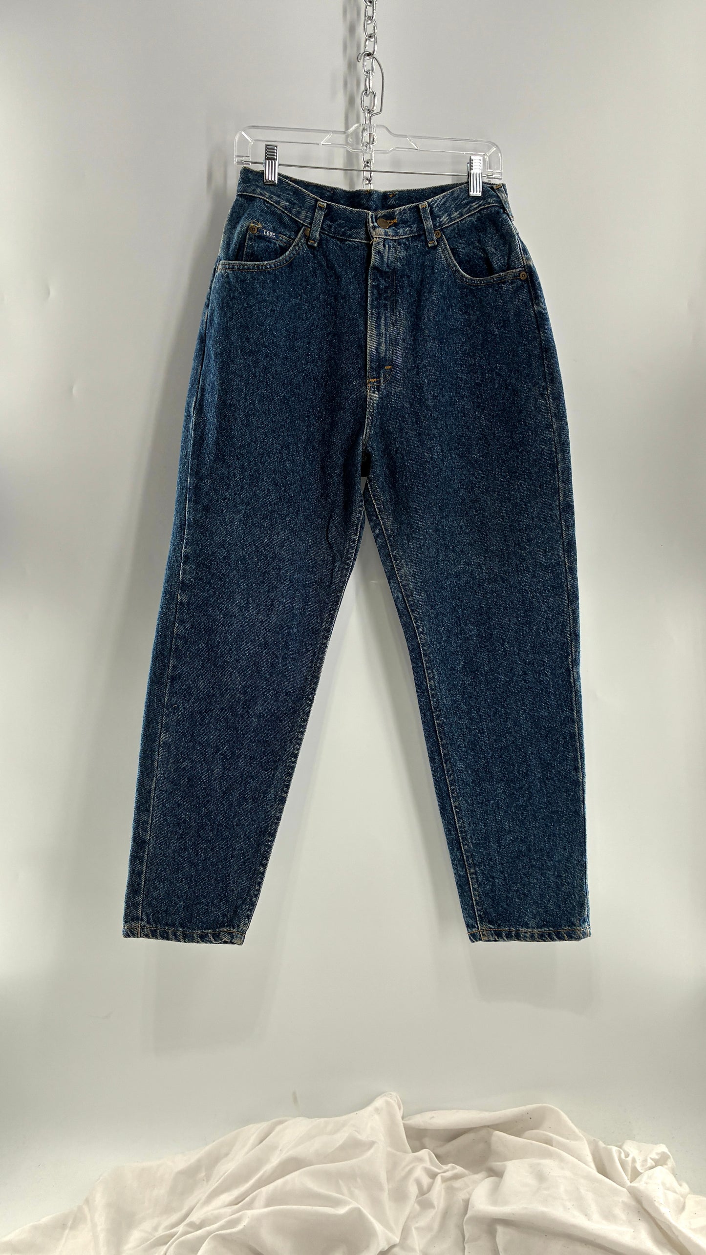 Deadstock Vintage 1980s Lee Stone Wash Mom Jean (12P)