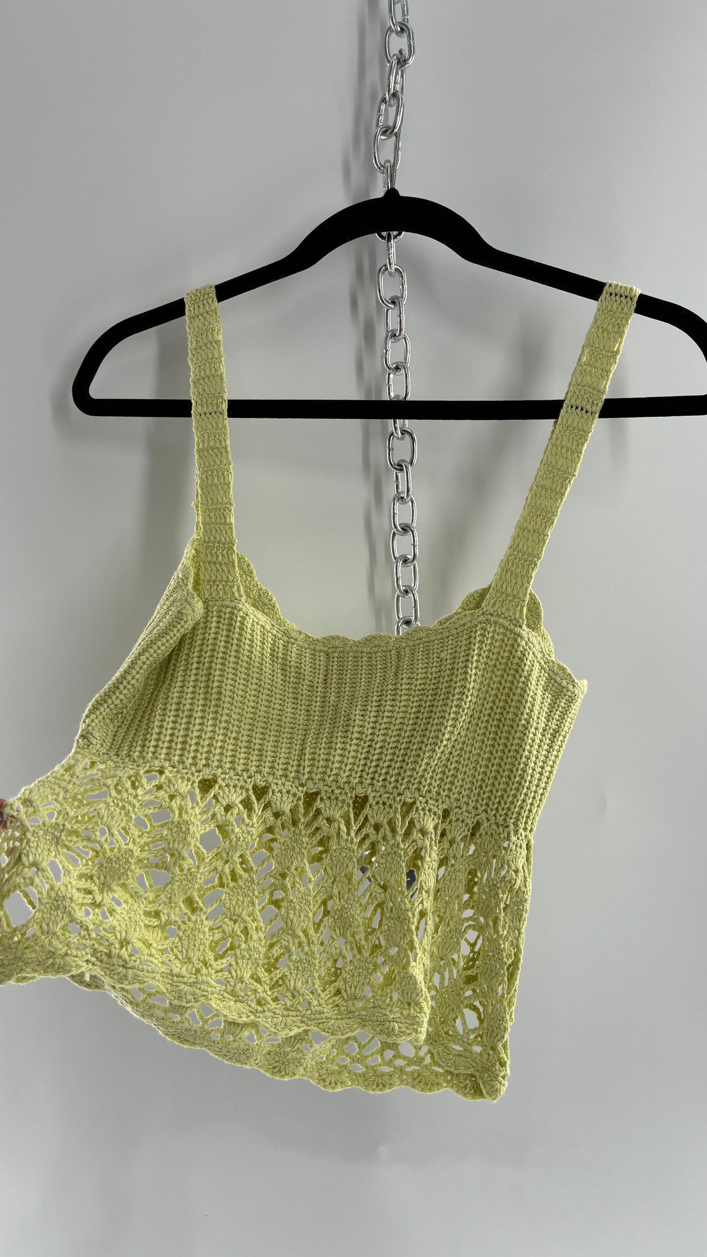 EDIKTED Green Knit Camisole with Tags Attached(XS)