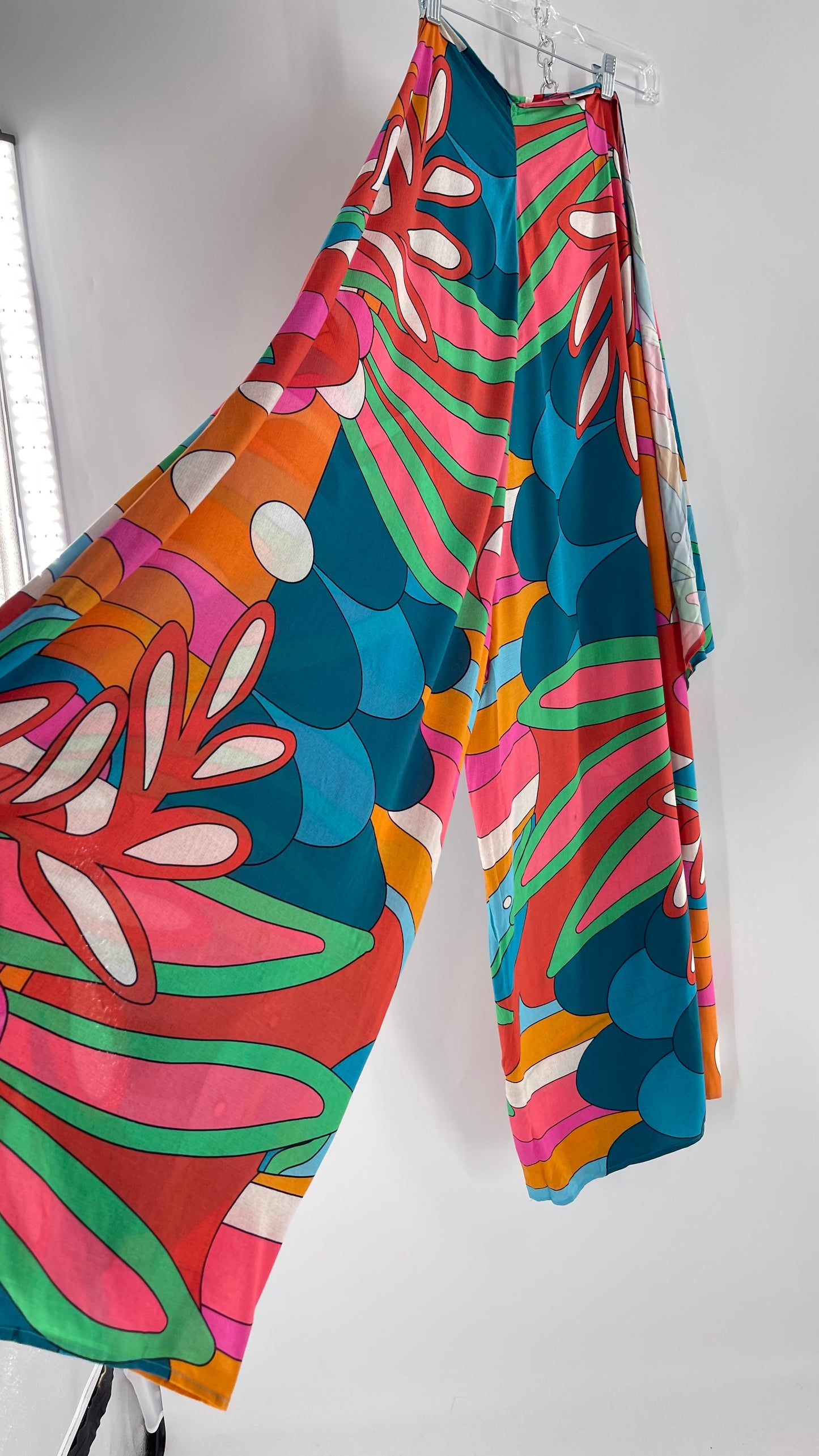 Handmade 9 in 1 RIO IPANEMA Colorful Abstract Jumpsuit (One Size) •AS SEEN ON TIKTOK•