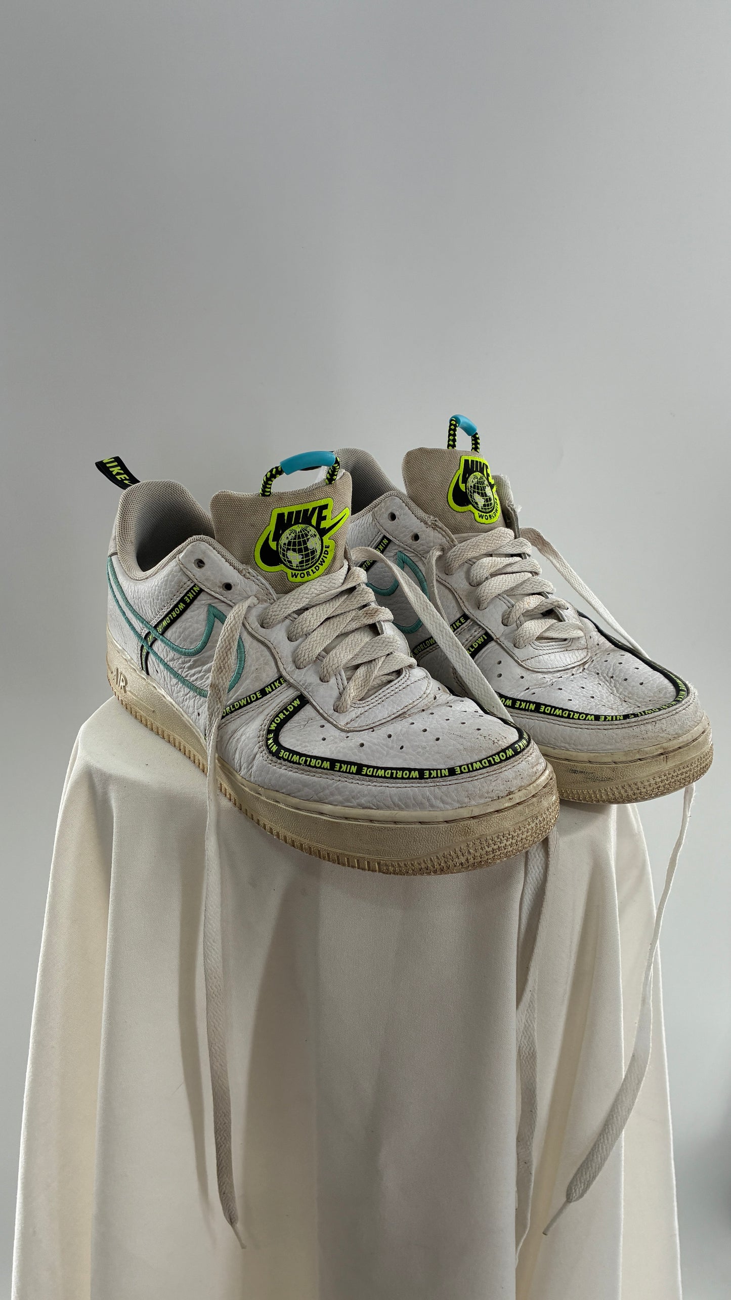 Vintage Rare NIKE Air Force 1 Premium Worldwide Pack Fury Mens (12)