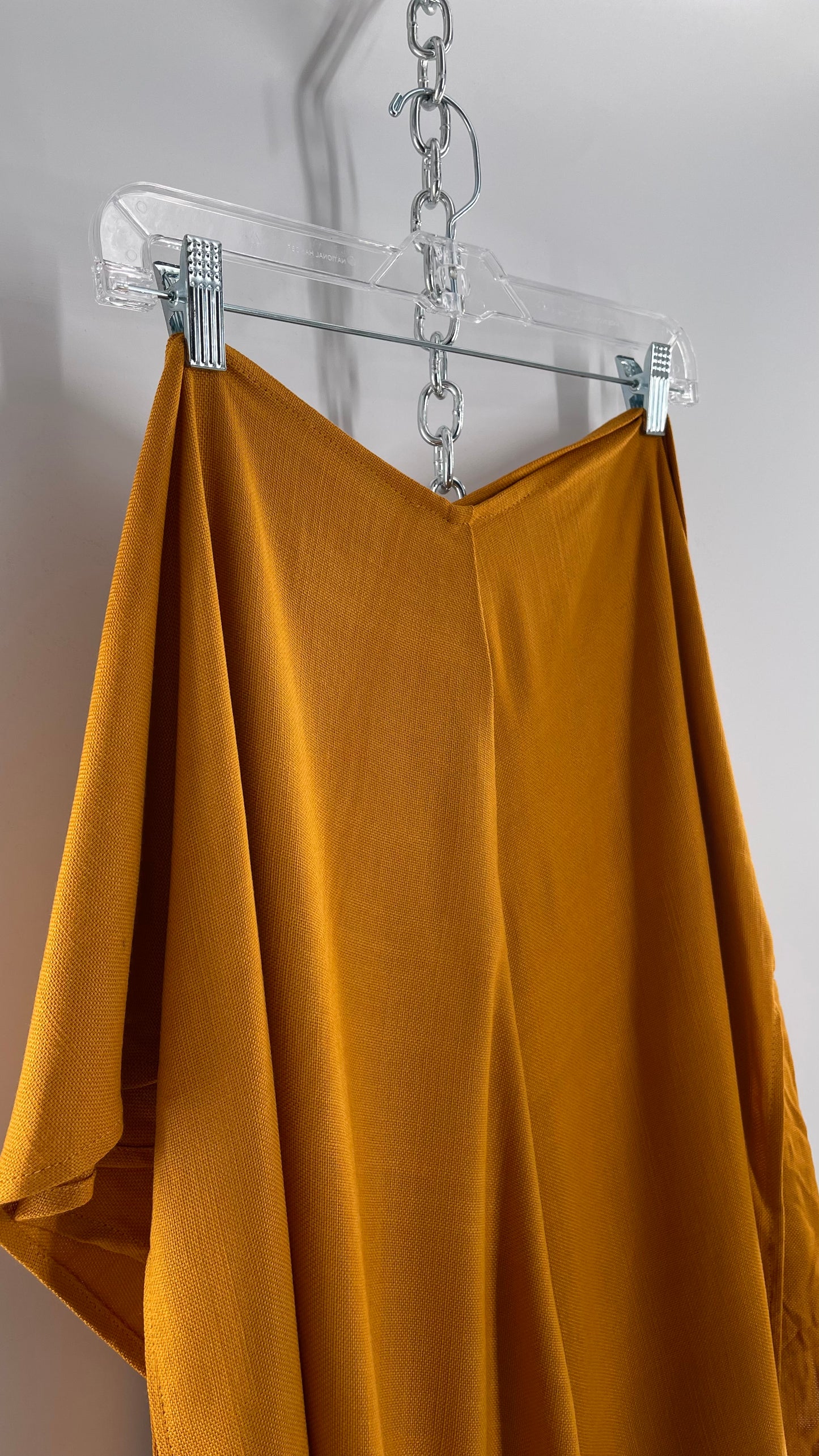 Handmade 9 in 1 Mustard Toned Jumpsuit (One Size) •AS SEEN ON TIKTOK•
