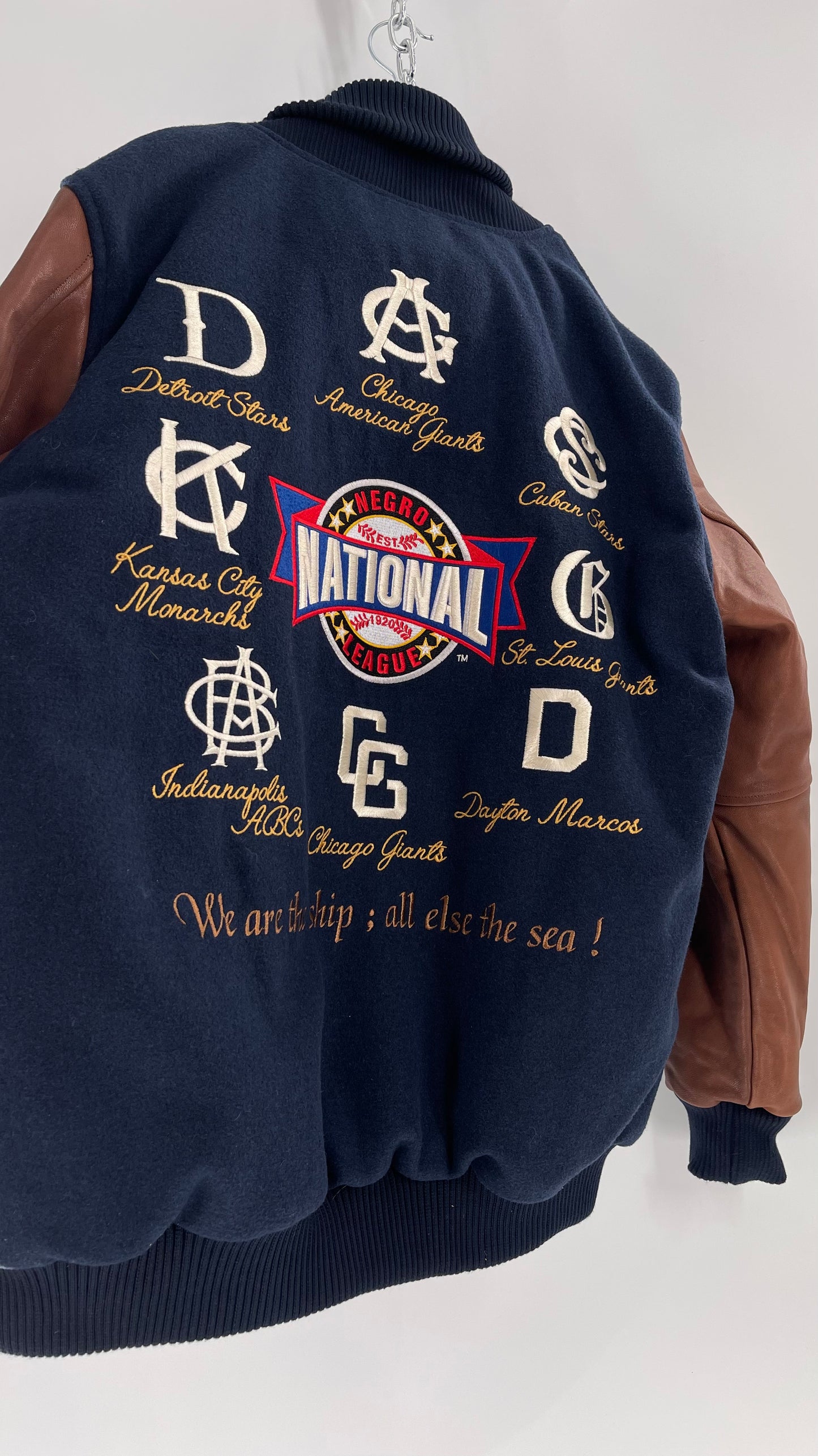 100th Anniversary Negro League Varsity Jacket (XL)
