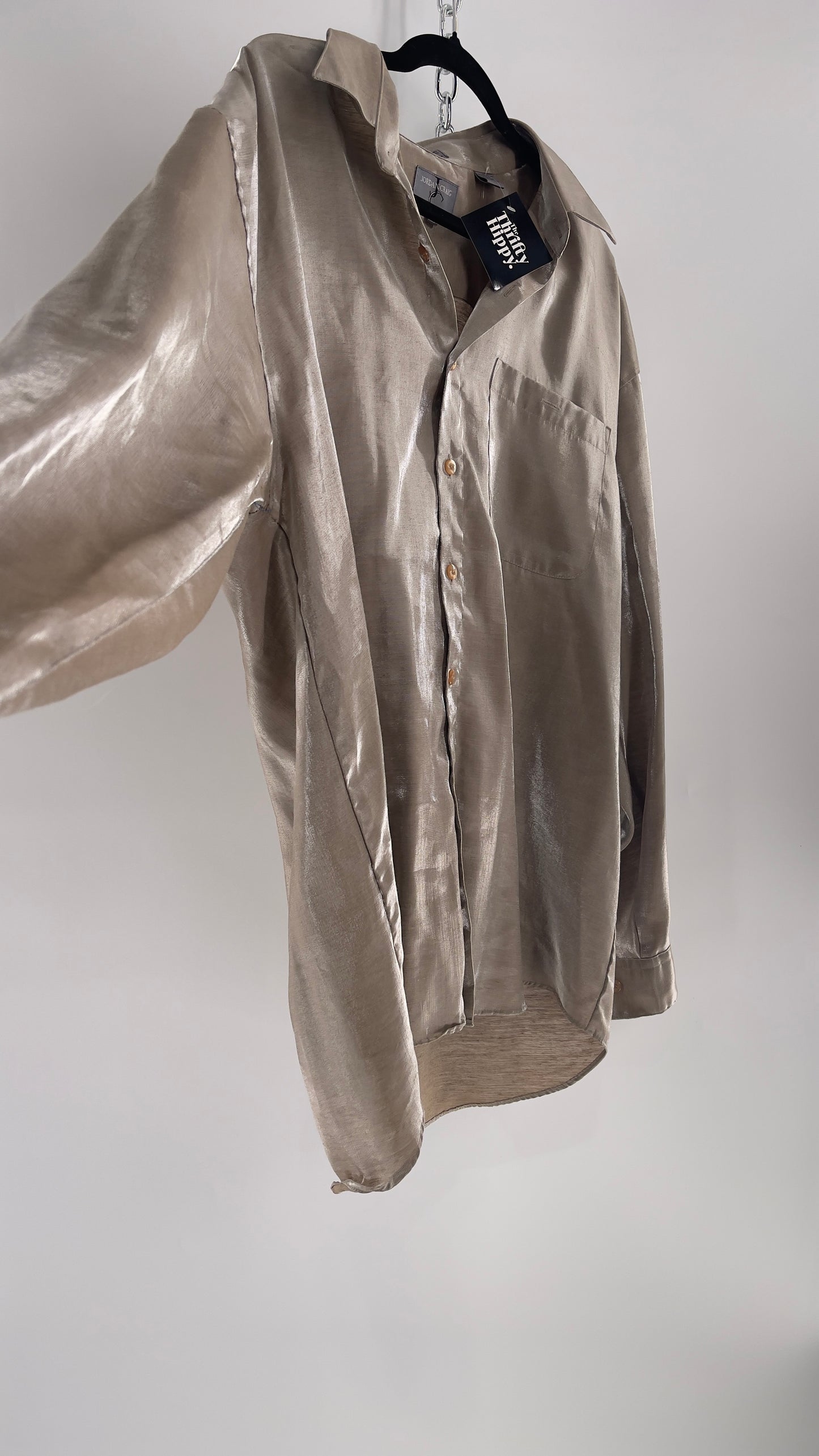 Jordan Craig Molten Metal Button Up (XXL)