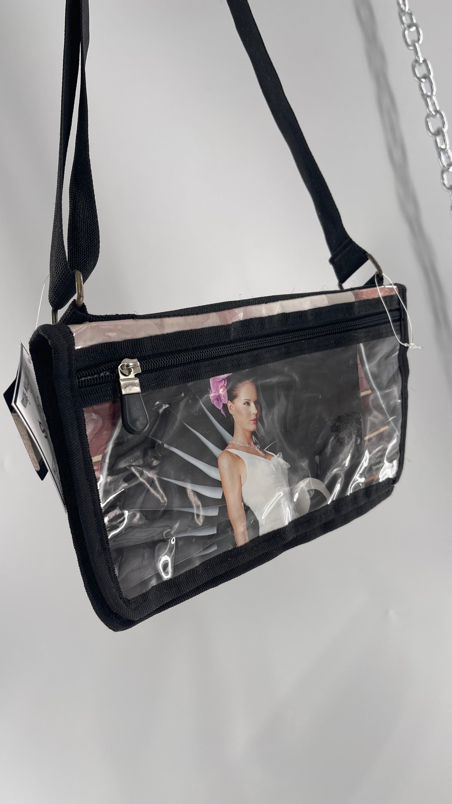 Deadstock Vintage Magazine Bag with Adjustable Strap