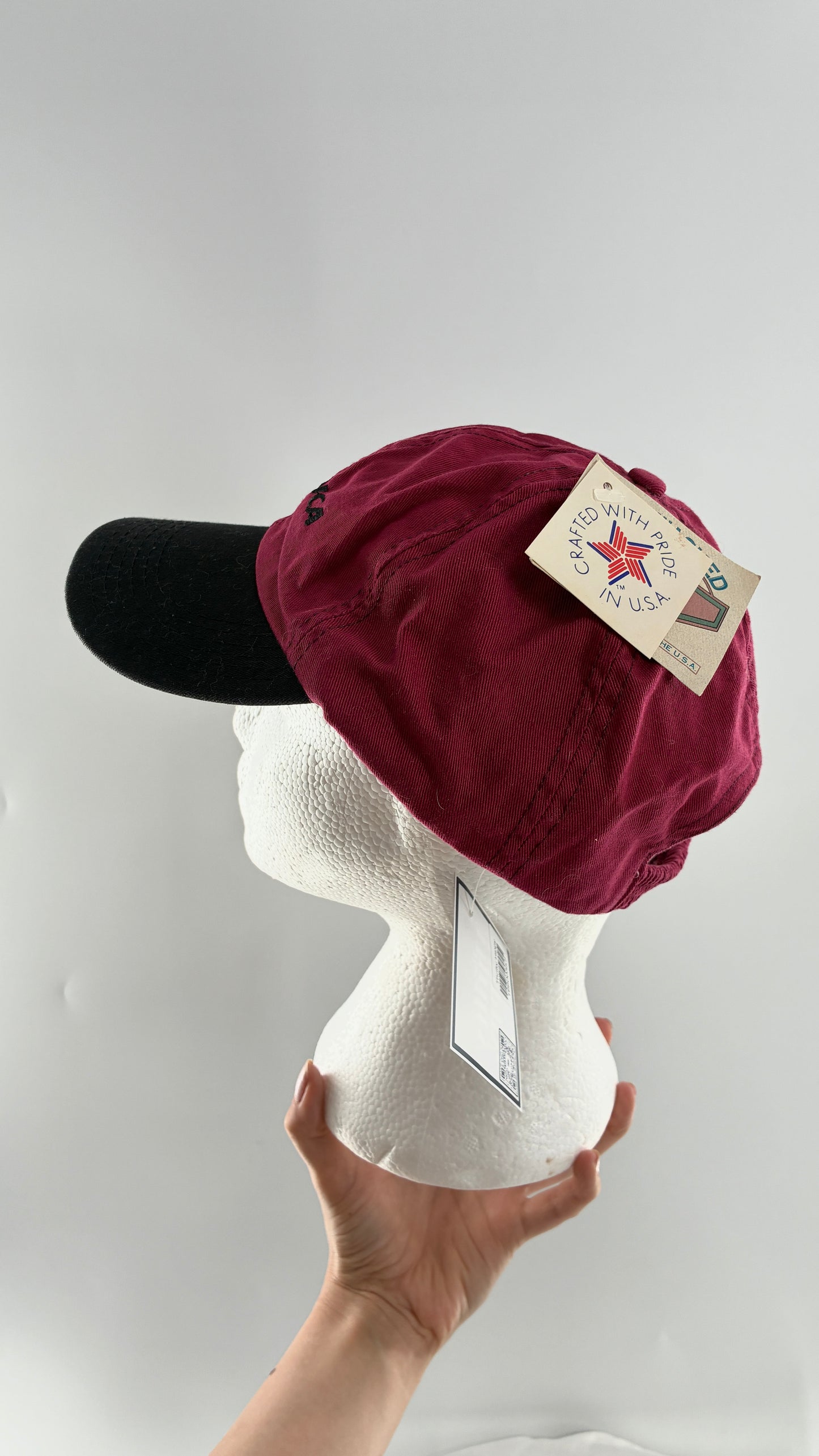 Deadstock Vintage 1980s NORDICA Sportswear Baseball Hat with Tags Attached