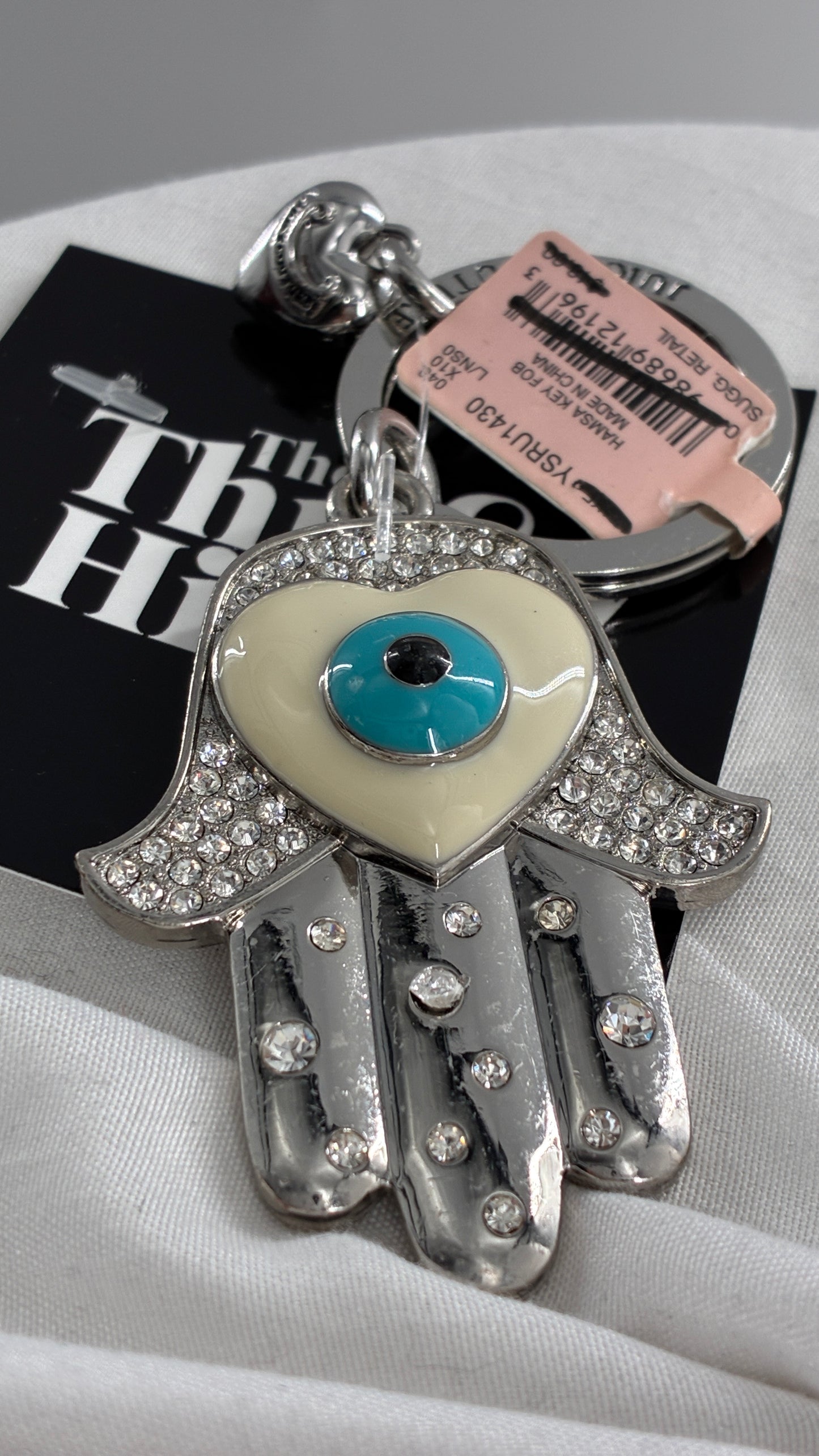 Deadstock Vintage Juicy Couture Evil Eye Keychain Charm