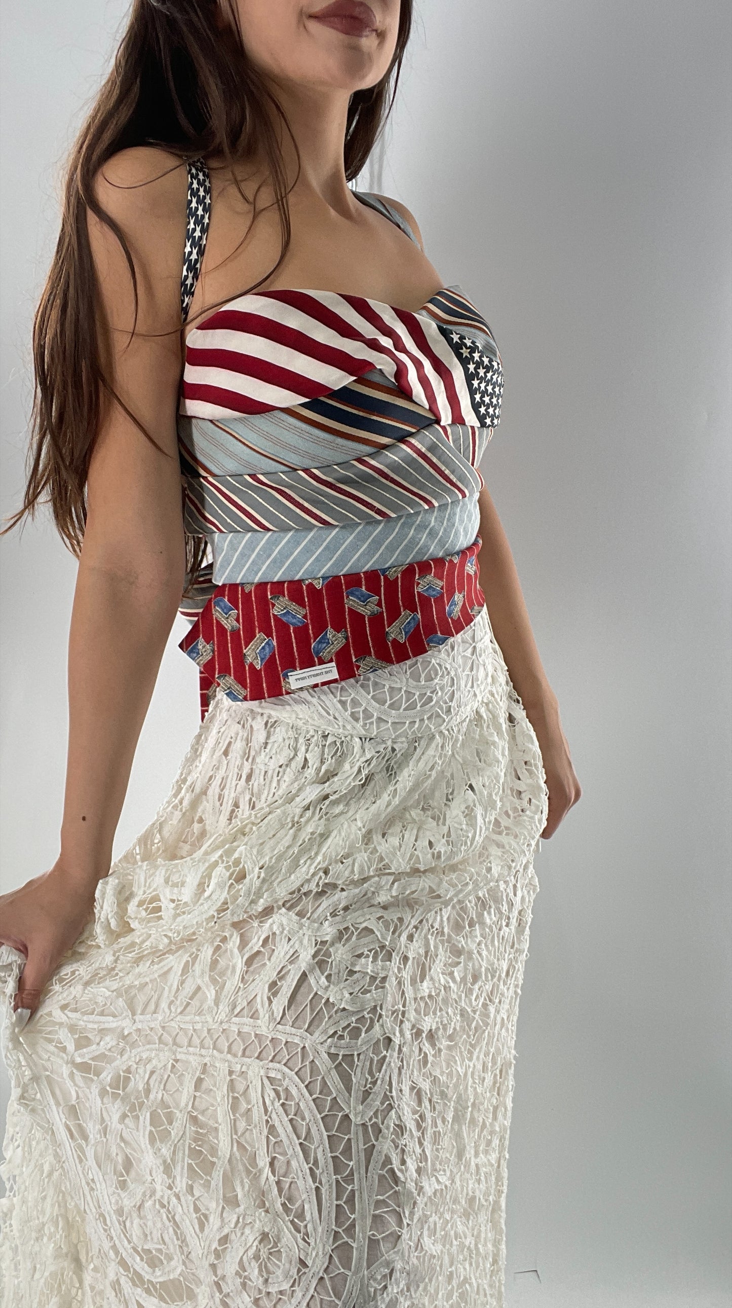 All Tied Up Custom Fourth of July (One Size)