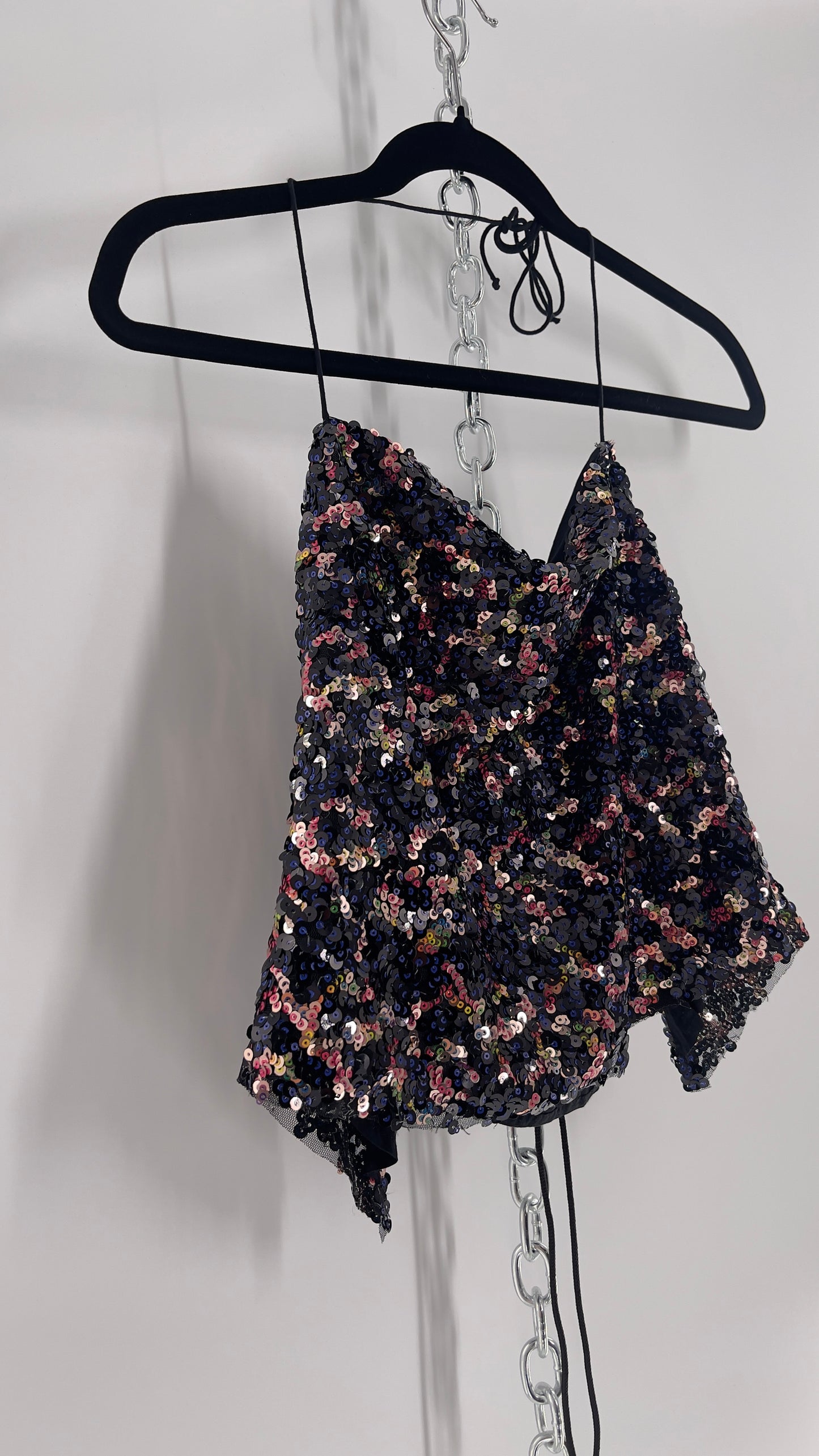 Urban Outfitters Multicolored Sequin Top (Medium)