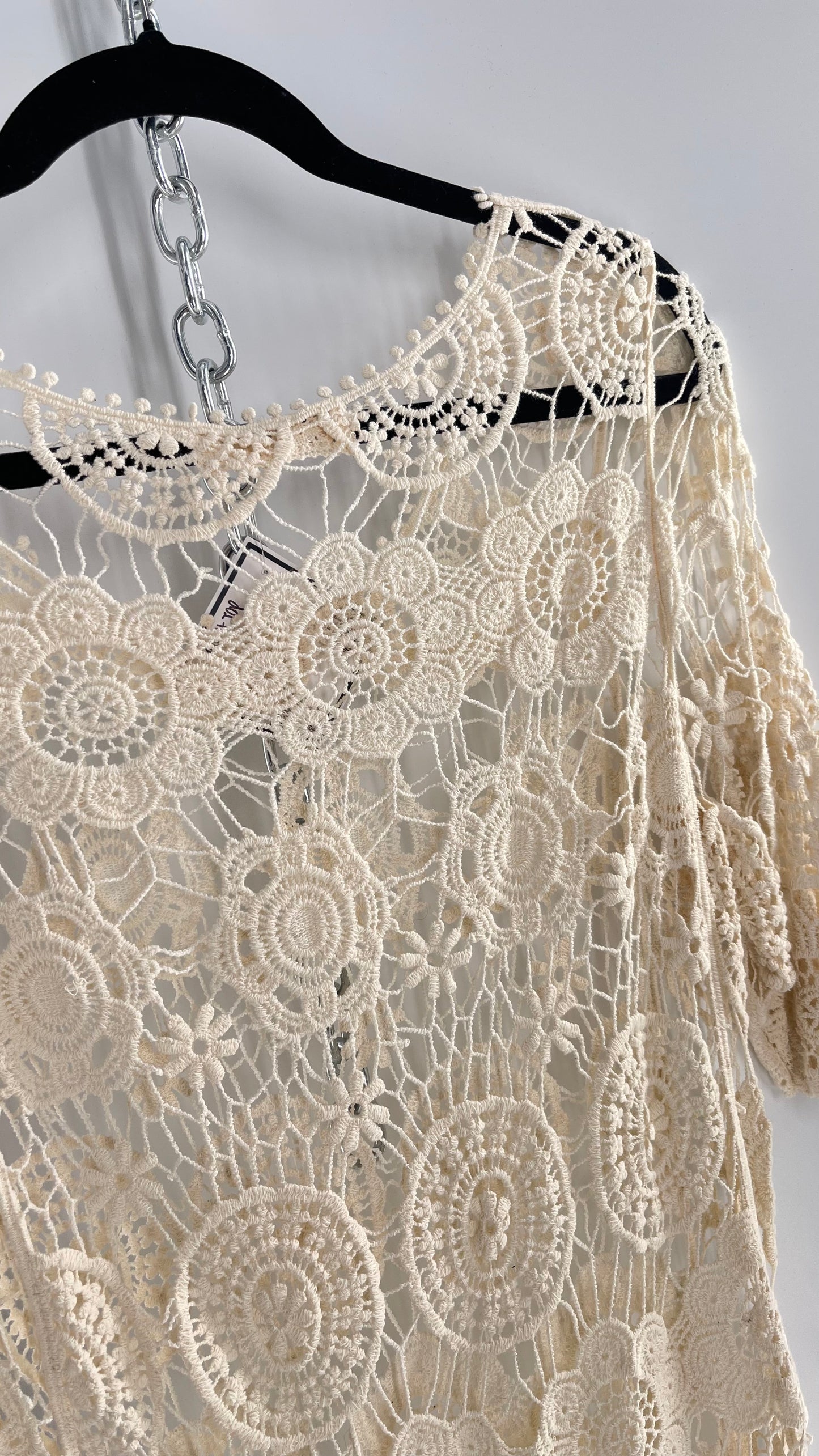 Crochet Blouse (Medium)