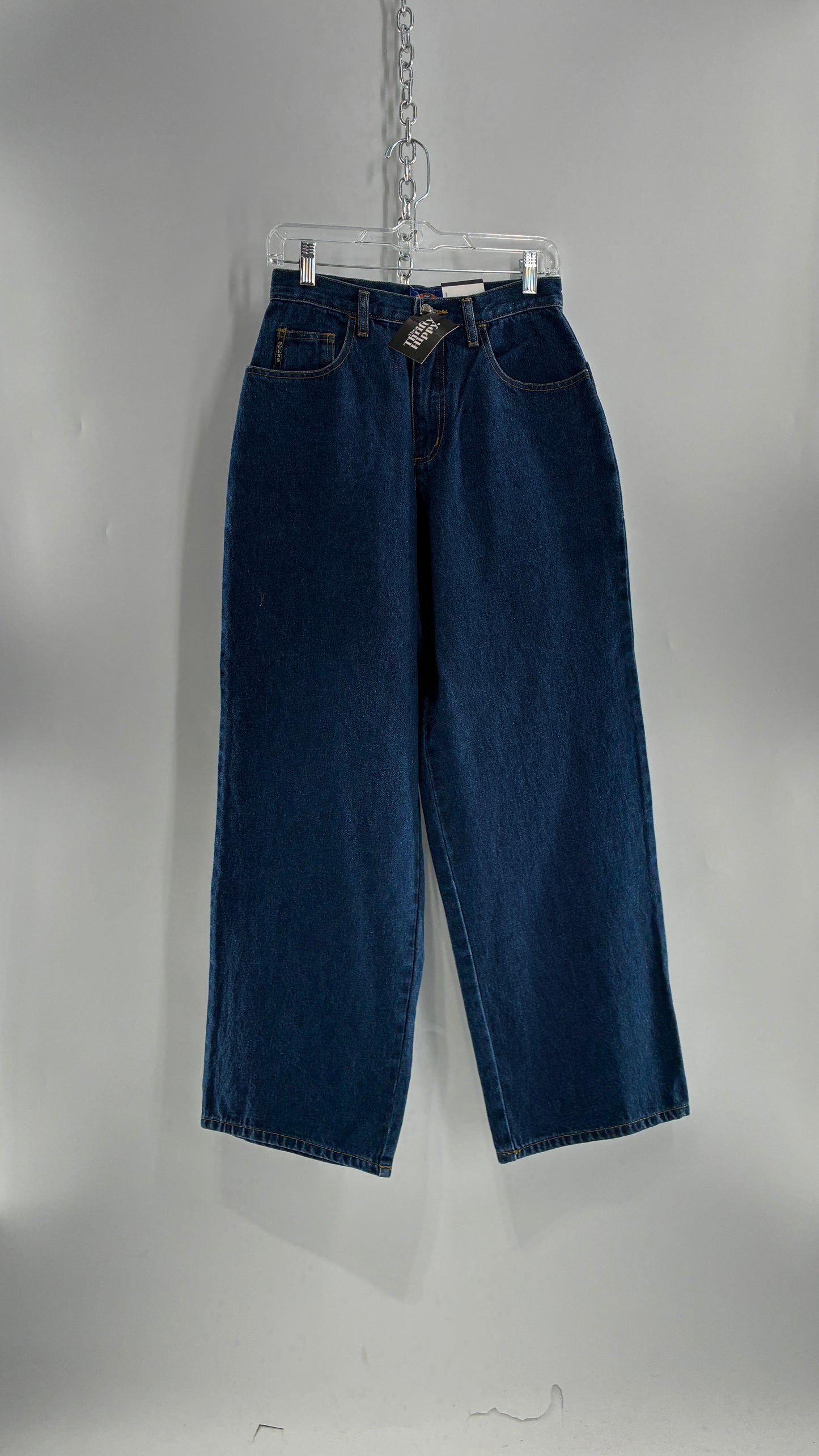 Rare Deadstock Vintage GUESS 1997 Baggy Wide Leg Cargo Jeans (28x29)