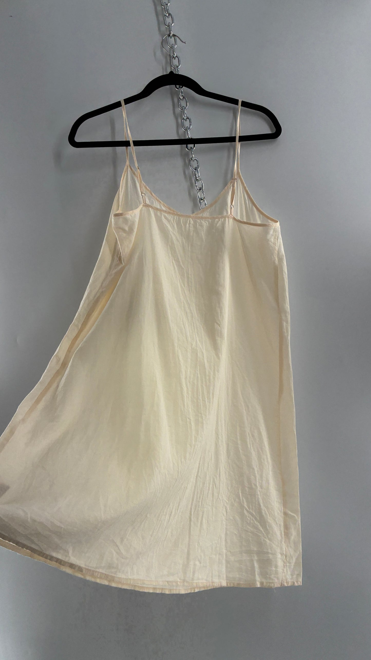 Off White Slip Dress (S/M)