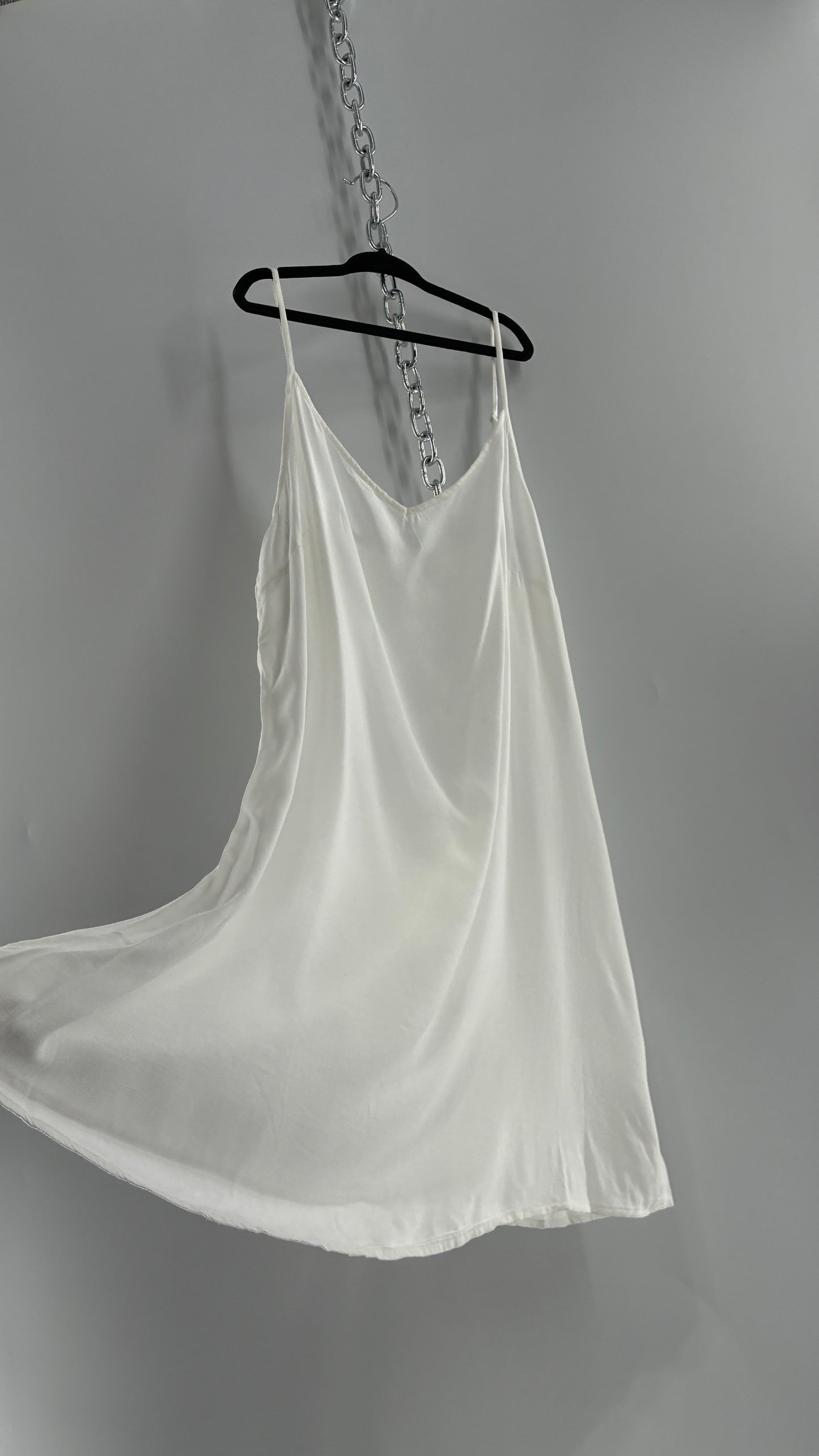 White Slip Dress (8/Medium)
