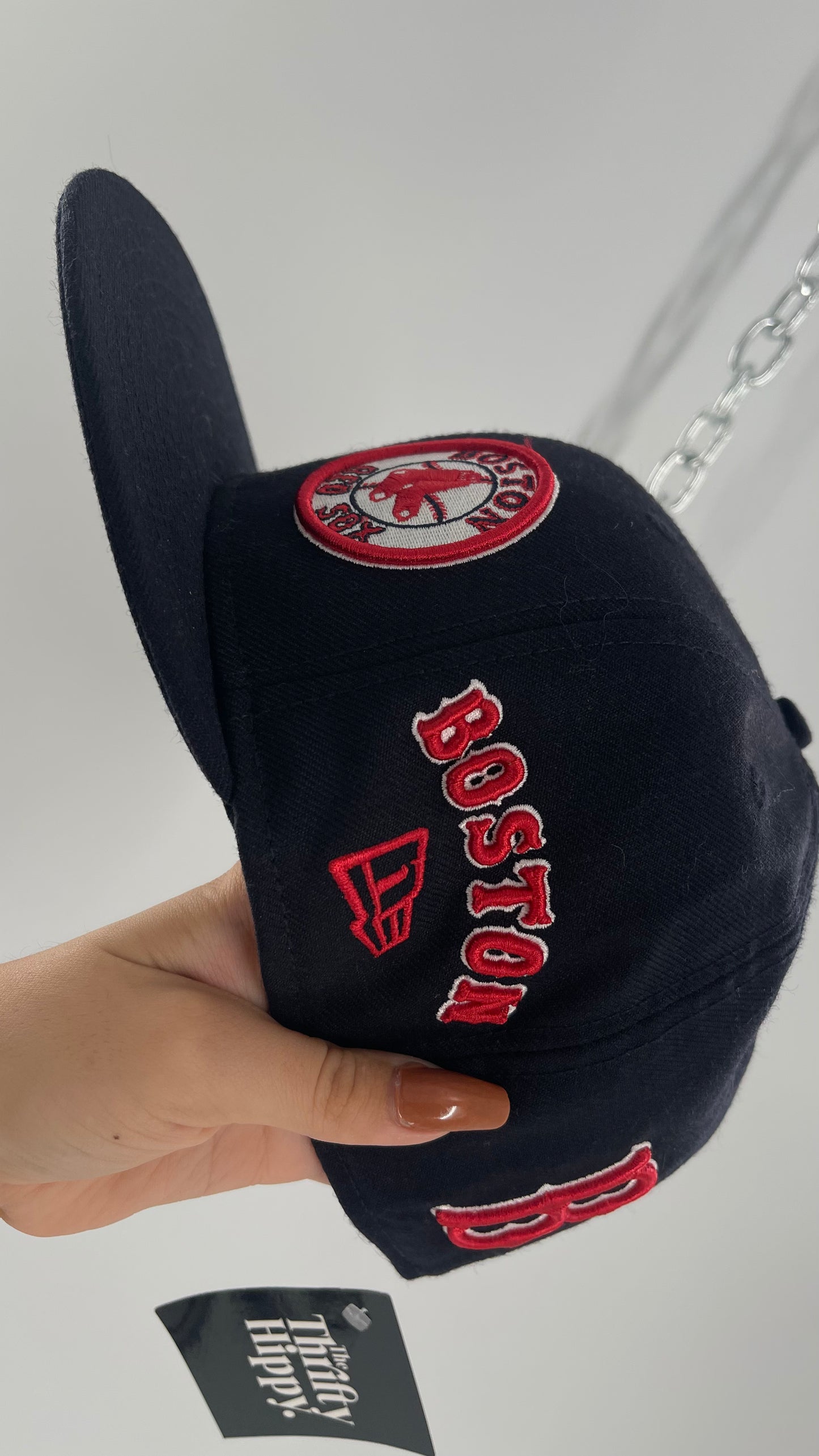 Vintage Embroidered Boston Red Sox Snap Back (7.5)