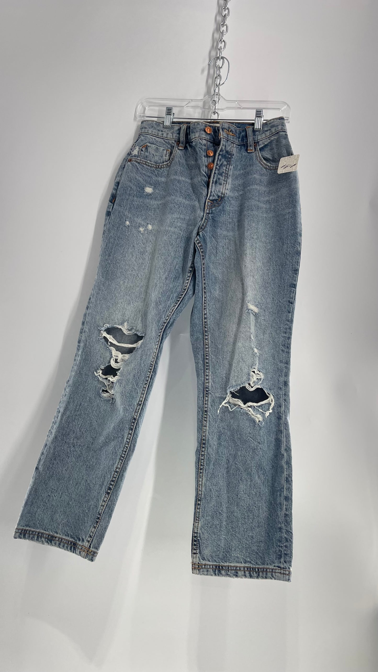Free People Distressed Jeans with Tags Attached (26)