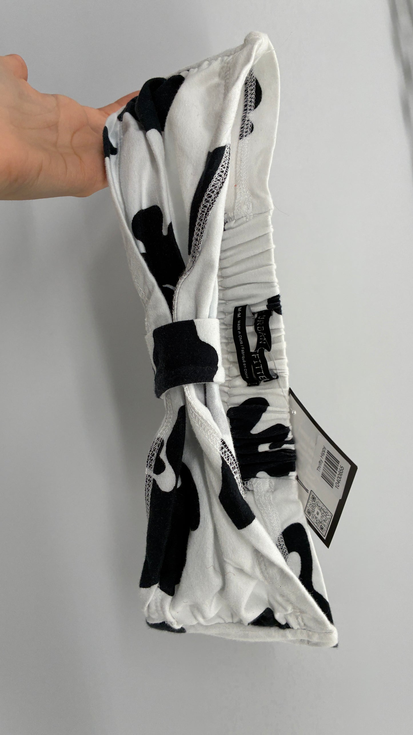 Urban Outfitters Cow Patterned Western Bandeau Bra (Medium)