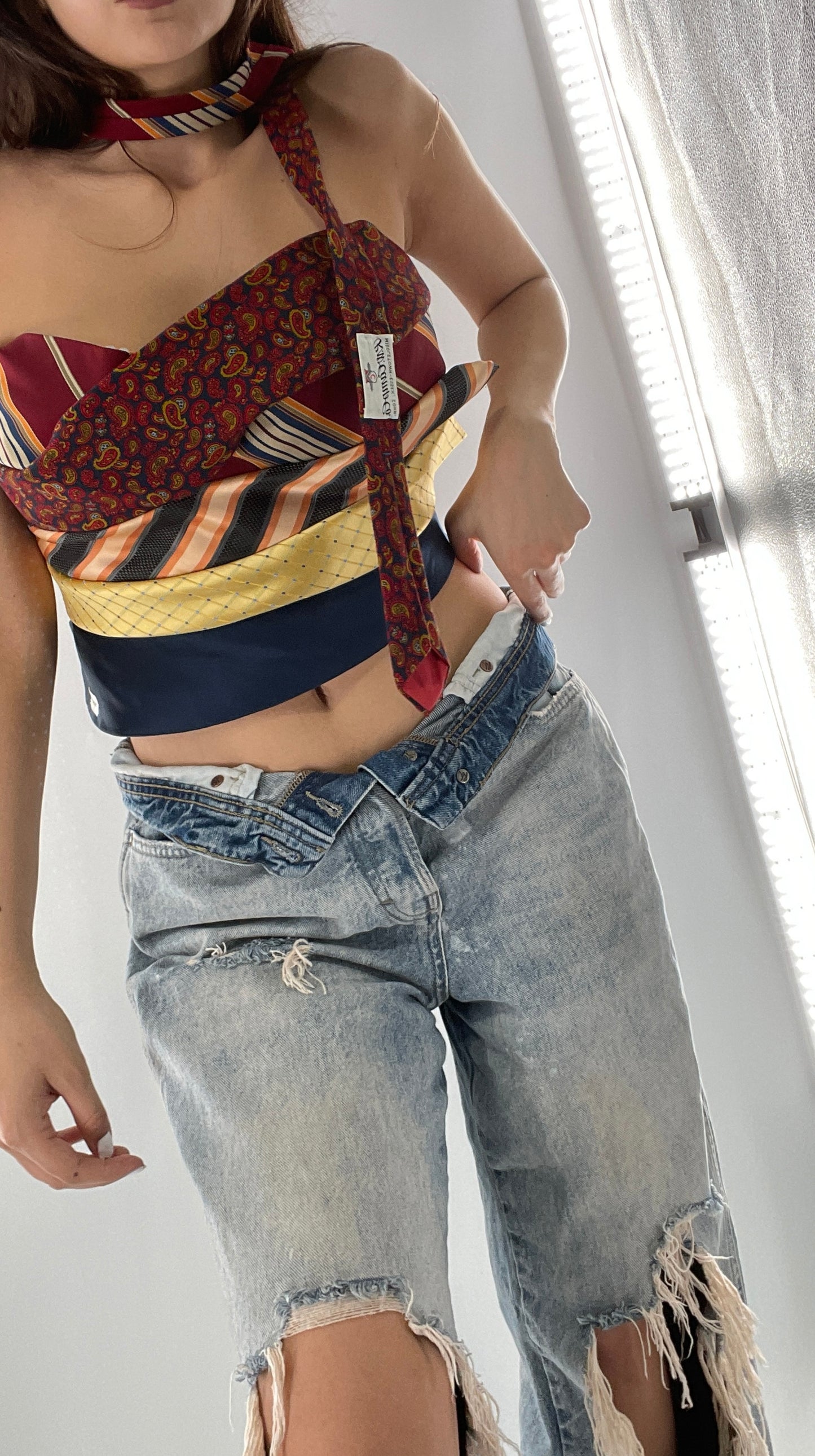 All Tied Up Custom Handmade Top (One Size)