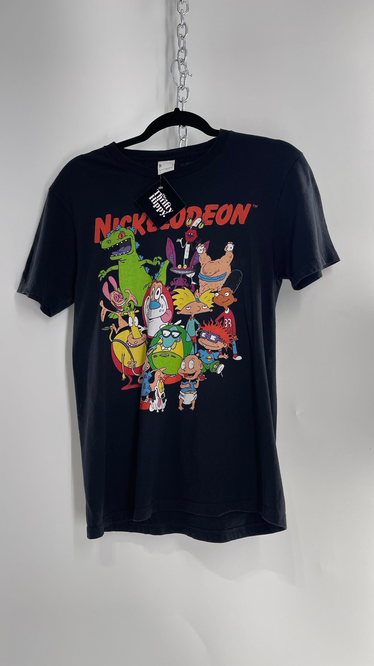 Vintage Old School Nickelodeon T Shirt (S)