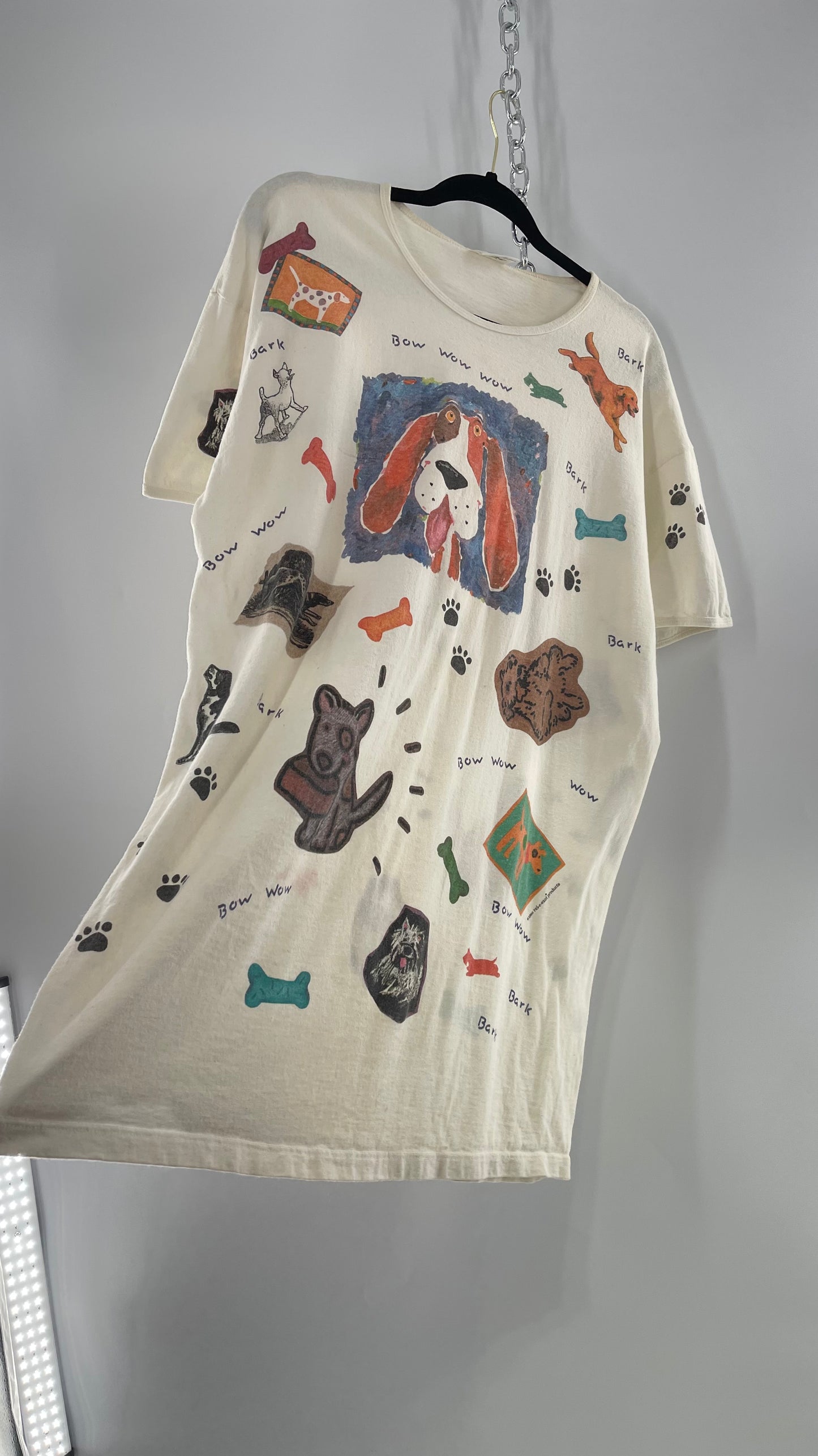 Vintage Bow Wow Oversized Graphic T (XXL)