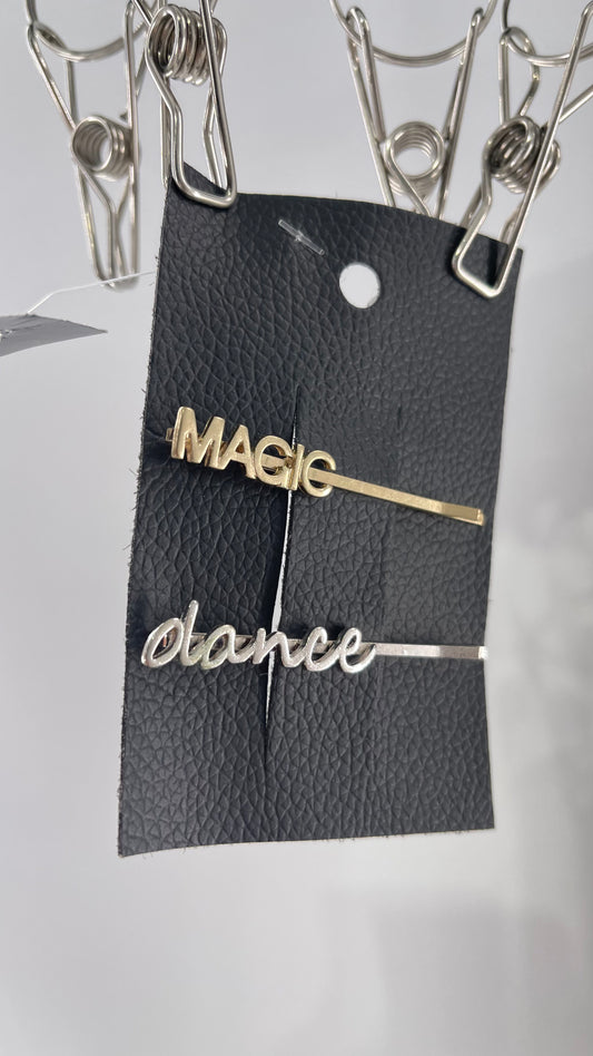 Free People Magic + Dance Bronze and Silver Hairpins
