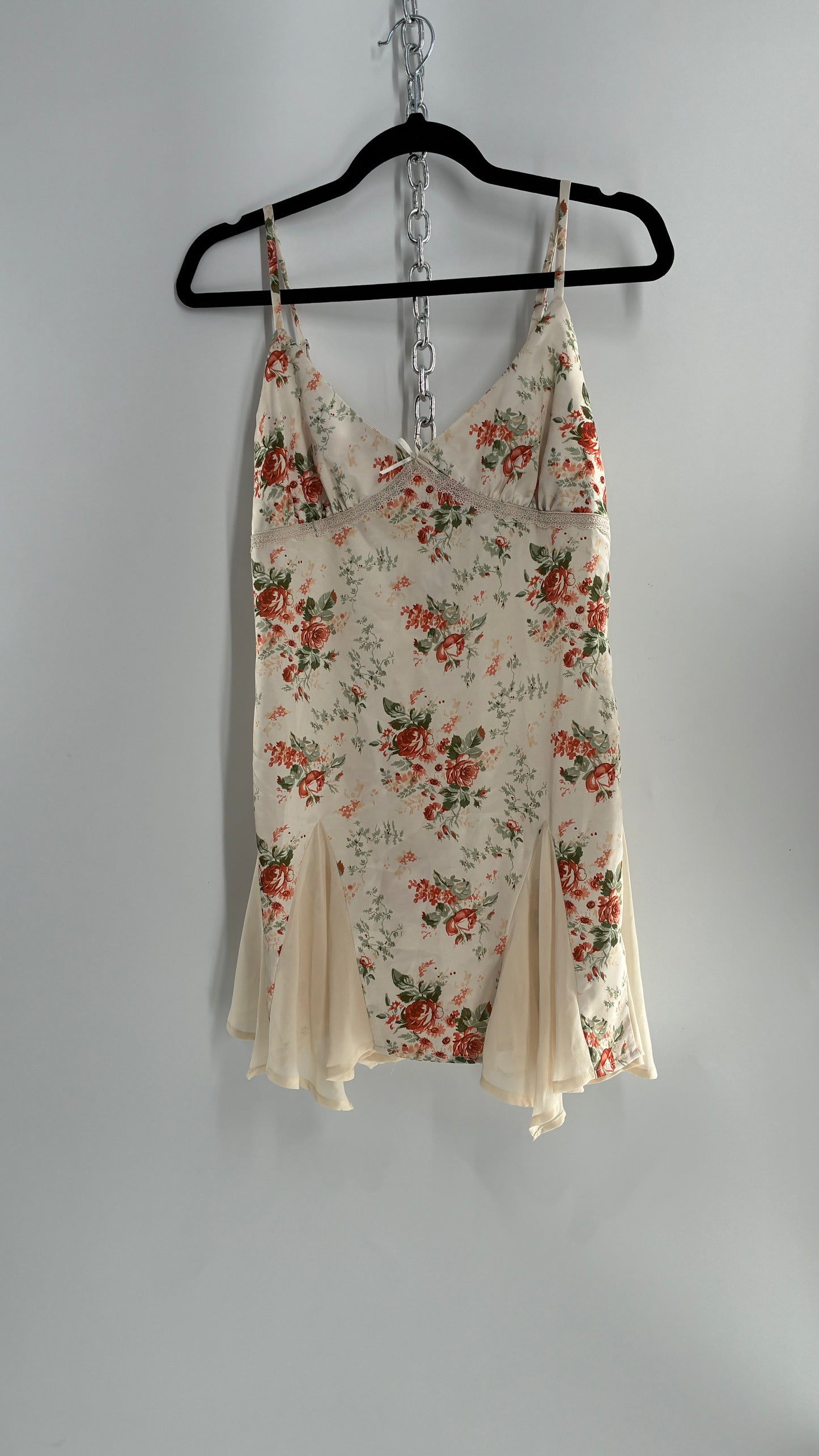 Princess Polly Floral Handkerchief Hem Slip Dress (4)